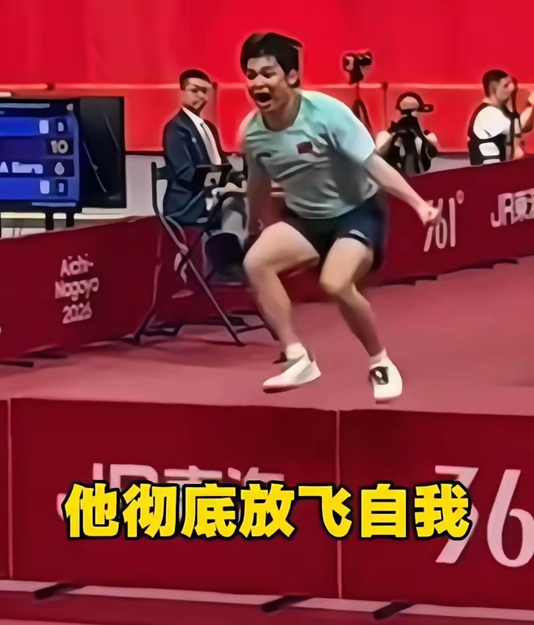 小石头在日本火了，日本球迷高喊“卡哇伊”！
本届亚运会乒乓球赛场，林诗栋战绩最佳