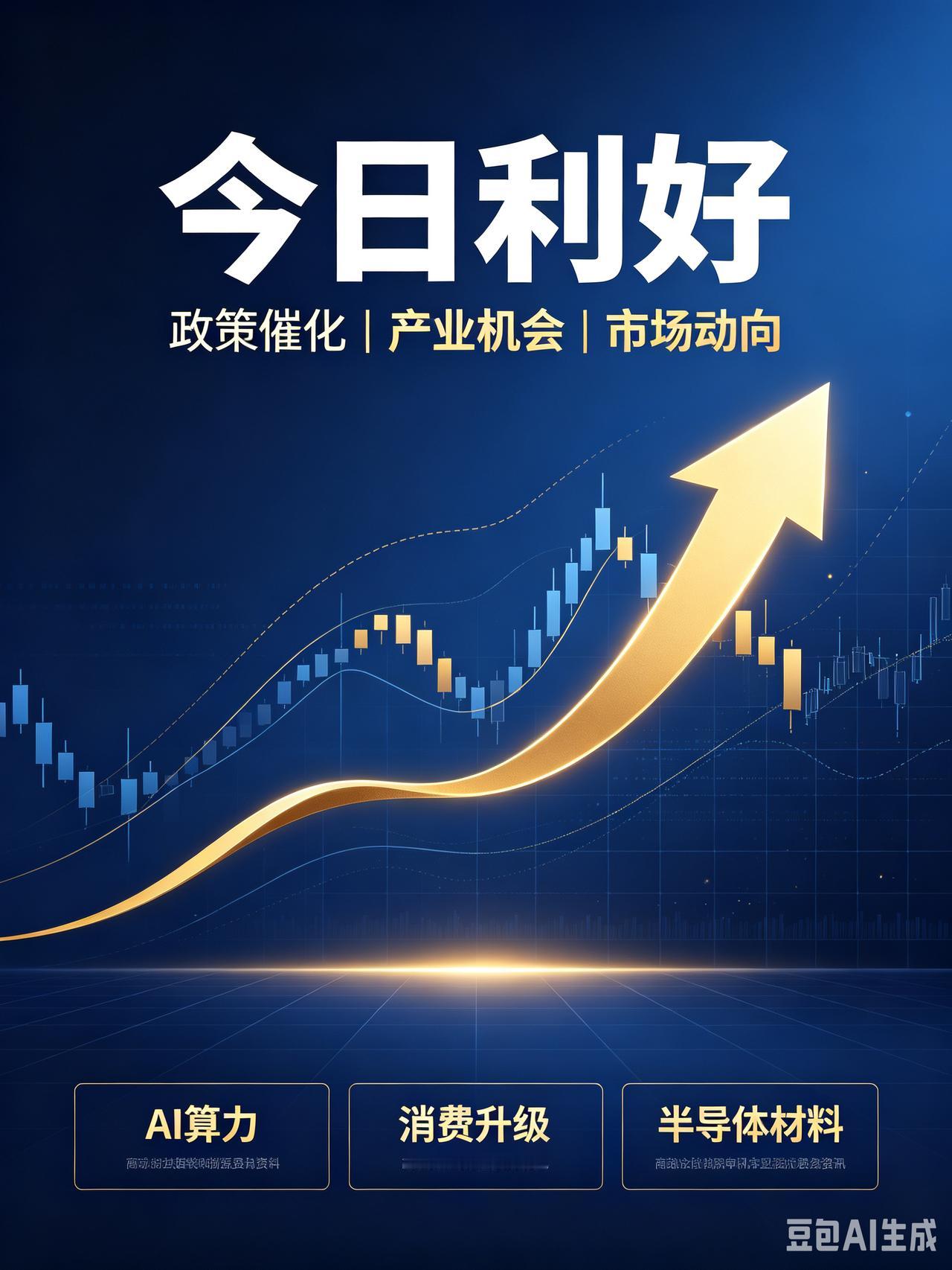 今日利好｜2026‑09‑01
 
风险提示：资讯仅供参考，不构成投资建议，市场
