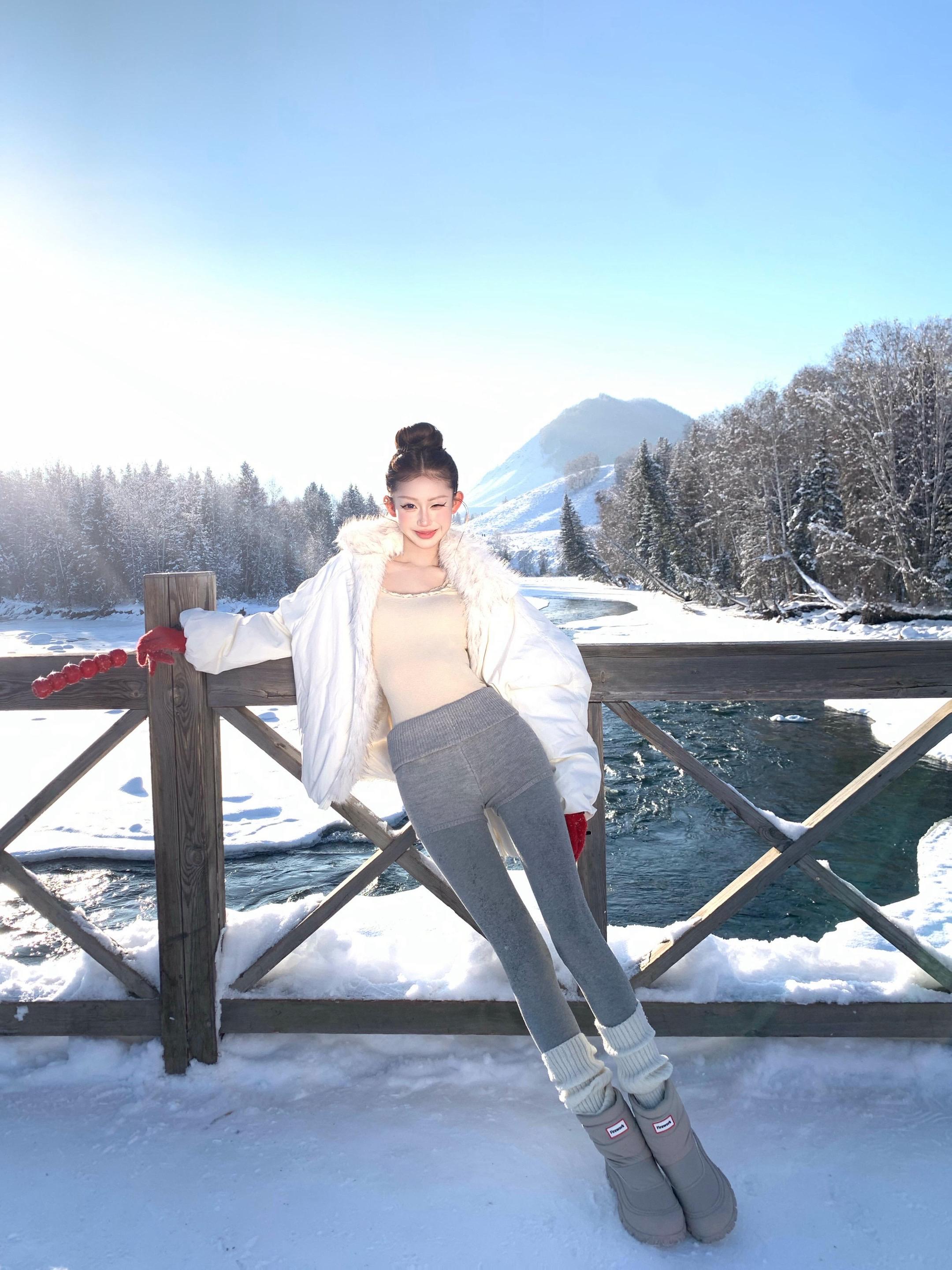 Snow冬日序章ﾟ❅ ❄️🫶初雪穿搭。