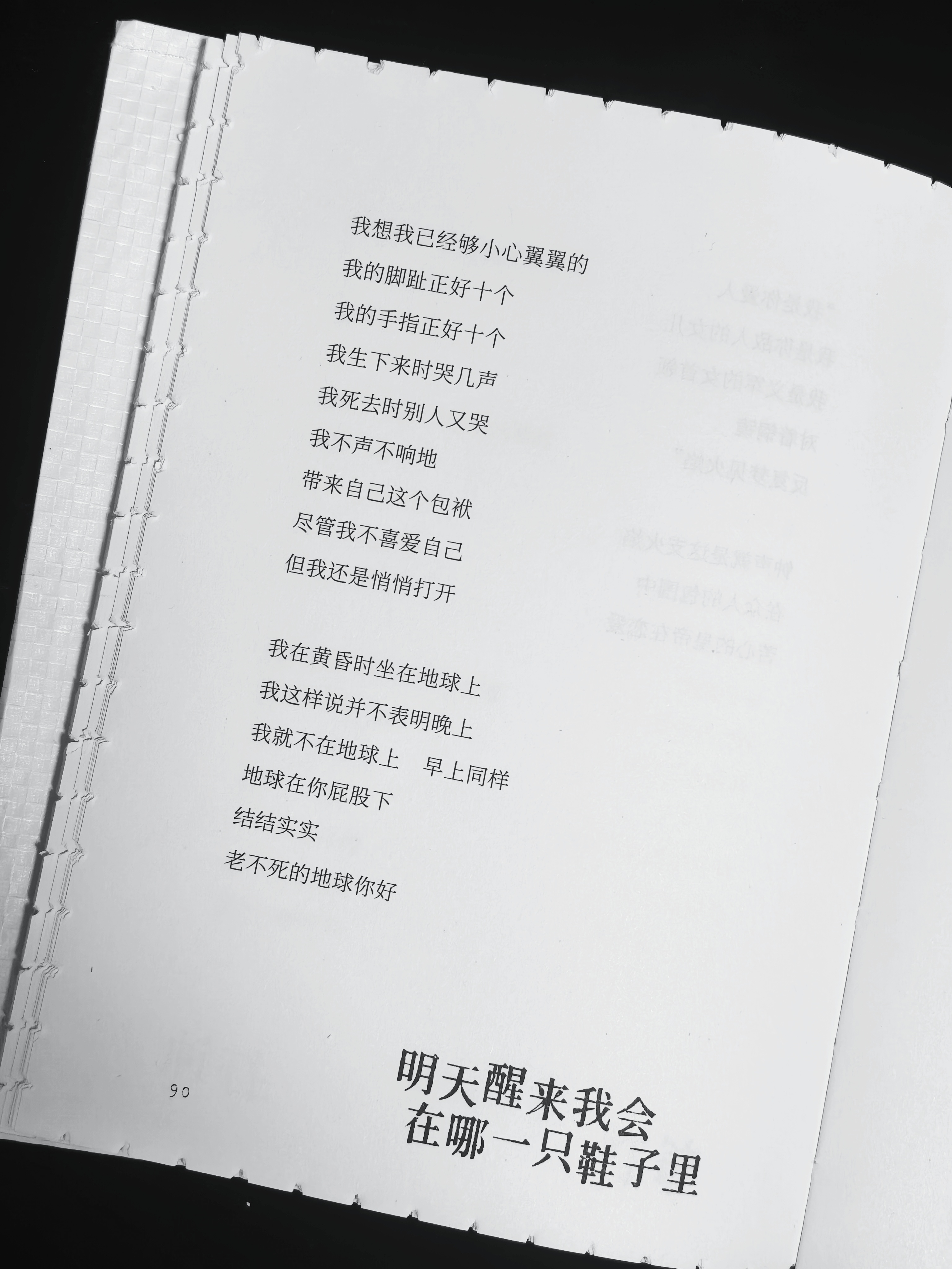 老不死的地球你好海子 | 明天醒来我会在哪一只鞋子里 