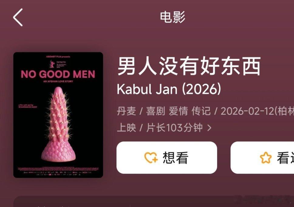 这个电影海报设计的有点深意。 