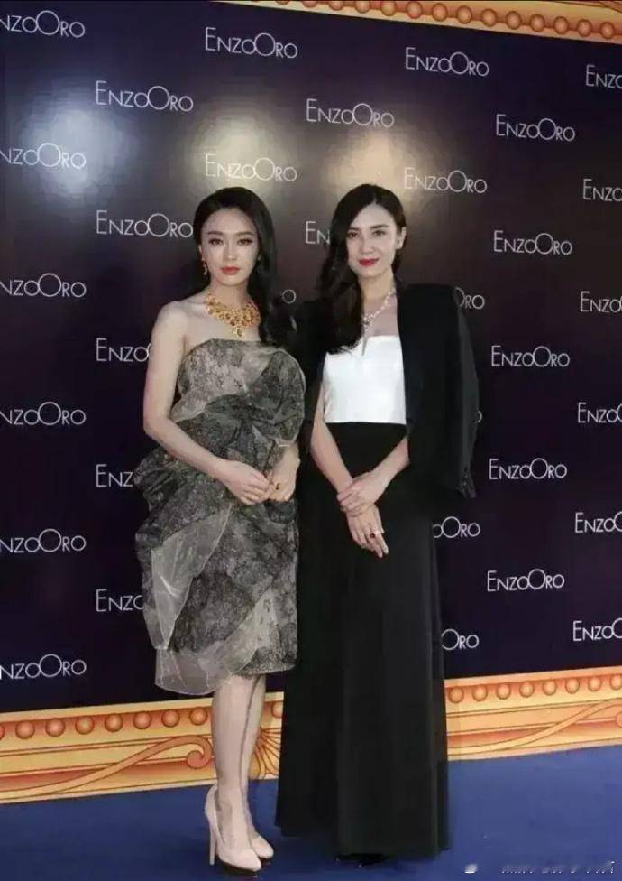 秦岚这个合照，网友说气质身材和颜值，都输的很彻底 ​​​