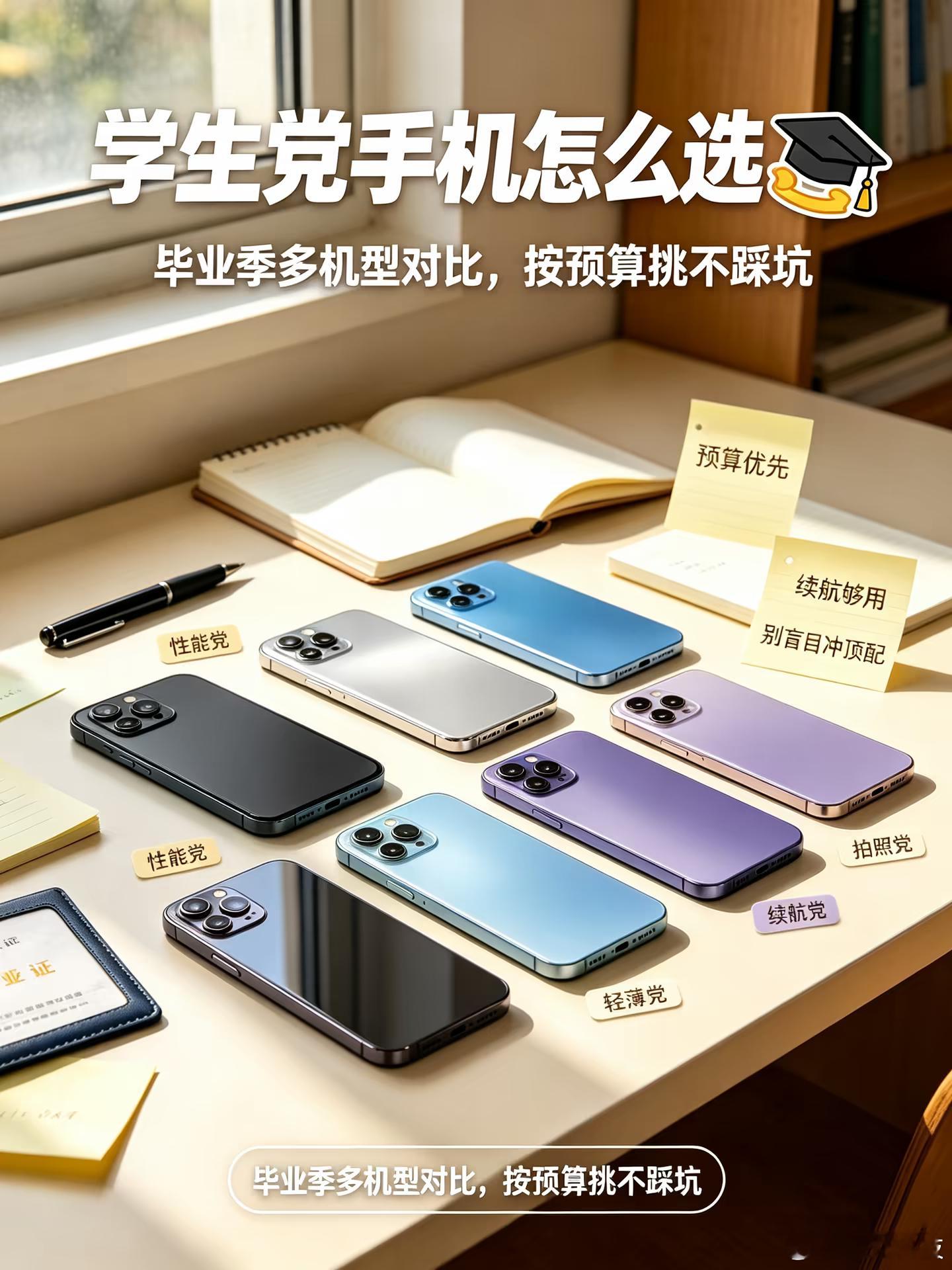 大学生第一台手机买旗舰还是中端我的建议很明确：大学生第一台手机优先选中端机，没必