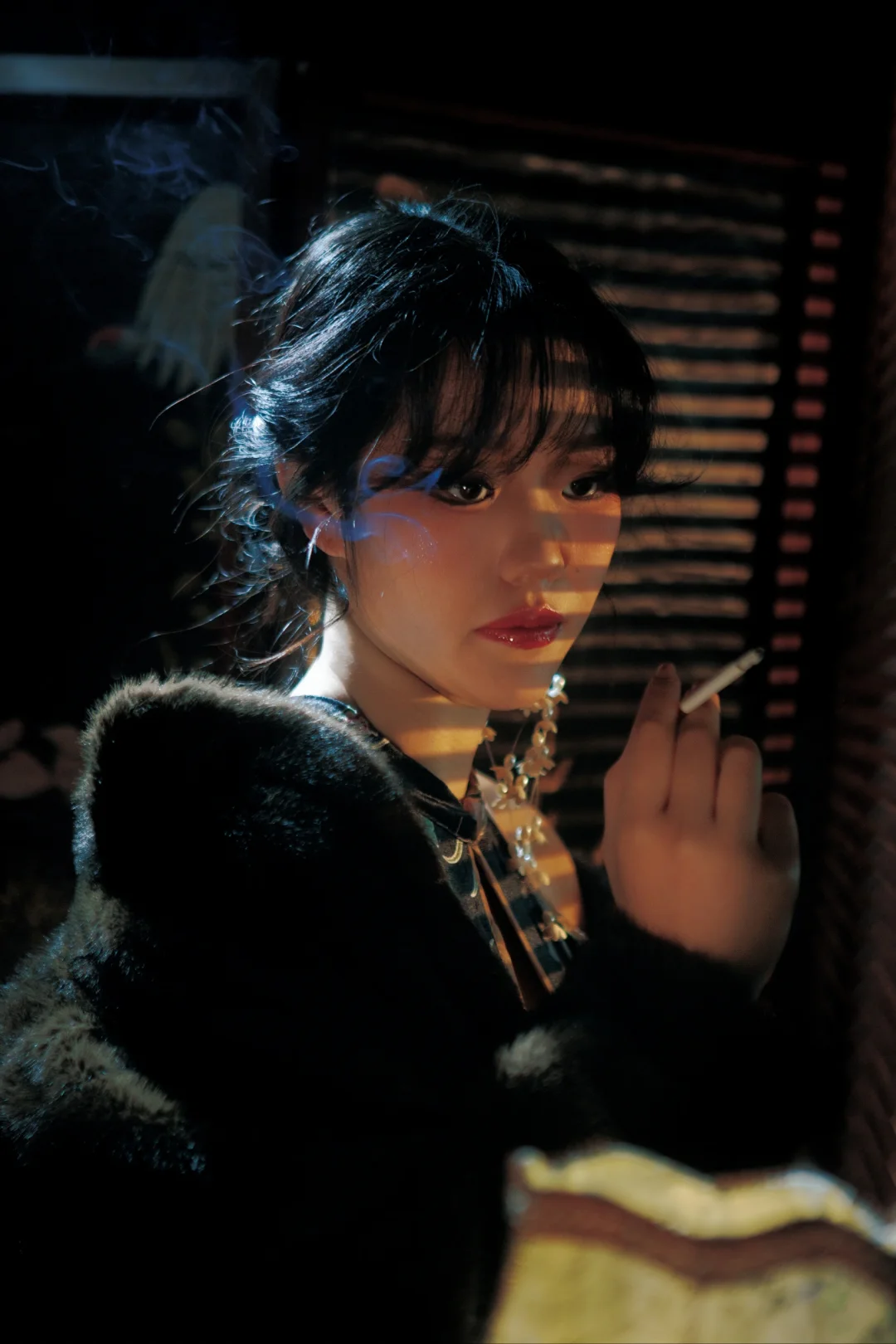 拍到真霸王菊仙了——