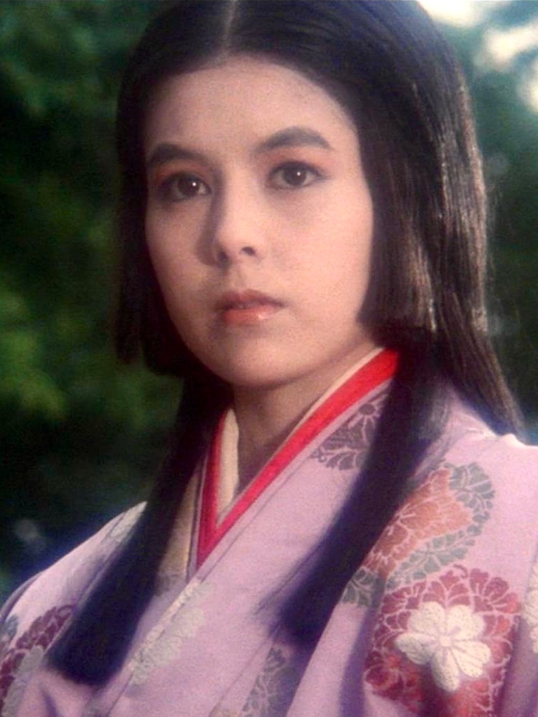 1987年，泽口靖子在市川昆《竹取物语》中的一幅剧照。 
