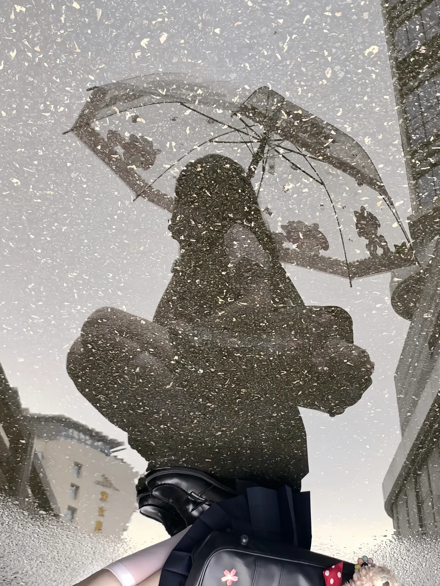 “我本来是很讨厌雨天的 可是我忘不了和你见面的那个雨天 湿漉漉的街道 伞下的我们靠的很近 嗯 心也是”