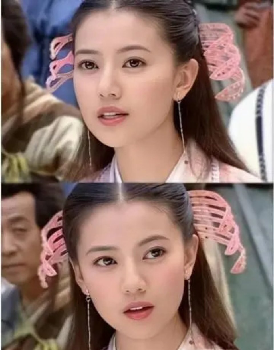才发现高圆圆这发饰，是把鲨鱼夹一分为二啊[允悲][允悲] ​​​