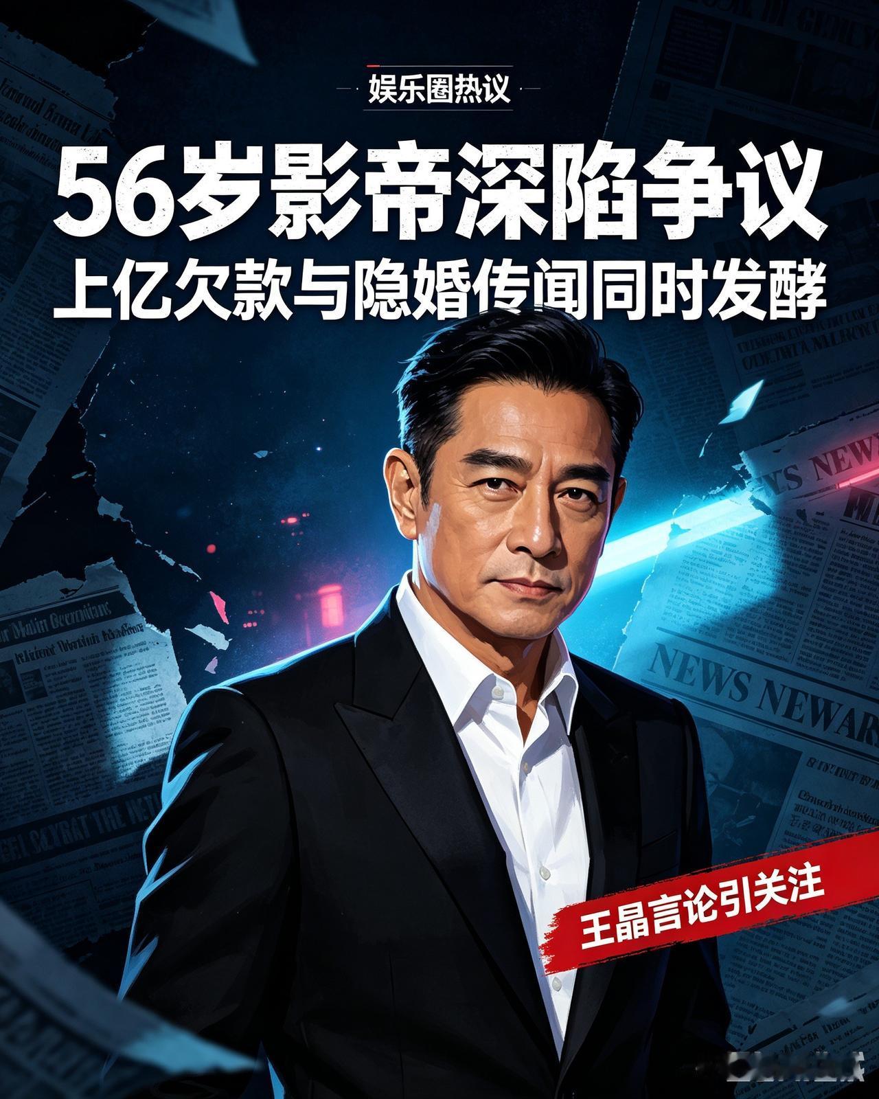 彻底翻车？56岁古天乐1.49亿欠款+隐婚生子双双曝光，沉默不回应，王晶早已看透