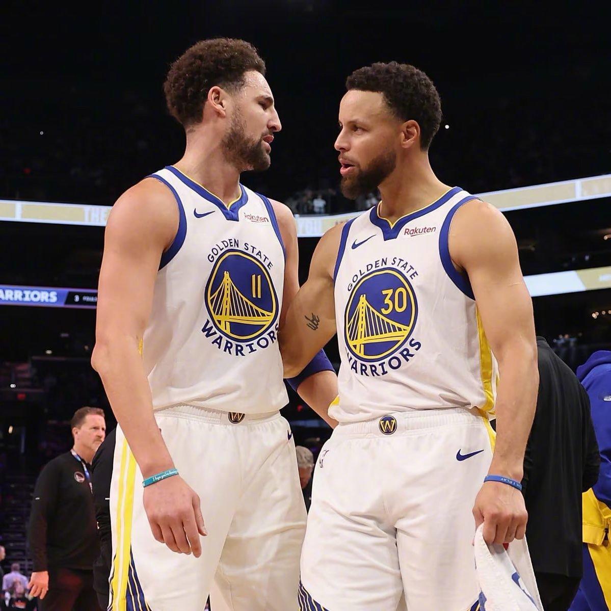 库里：希望克莱在勇士退役，至少是一份象征性的一日合同！库里提到皮蓬，当年皮蓬在公