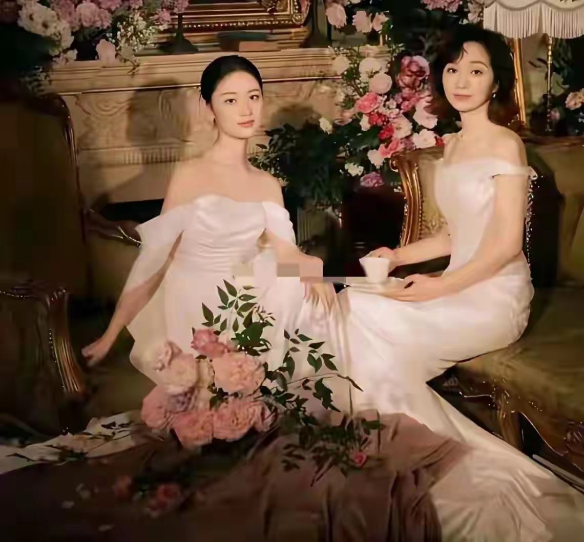 这两个人居然是母女，真的看不出来 