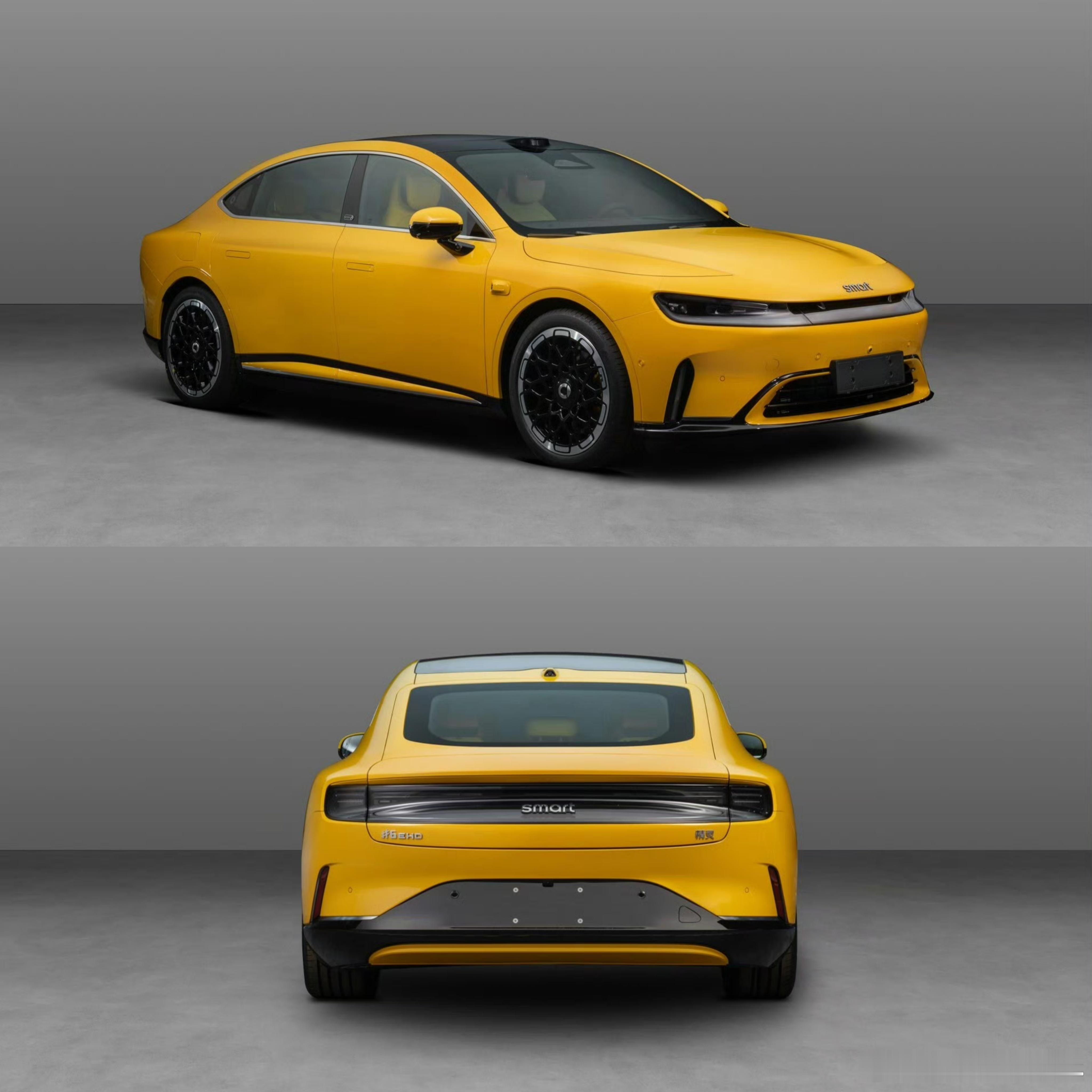 SMART 精灵6号EHD如果不说品牌，你能认出这台车是SMART吗？车尾很有辨