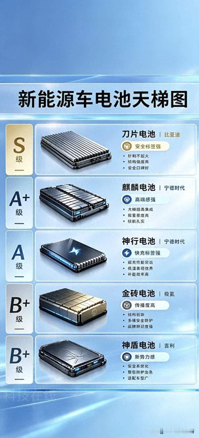 这下终于明白为什么大多数车企选择宁德时代的电池而非比亚迪电池