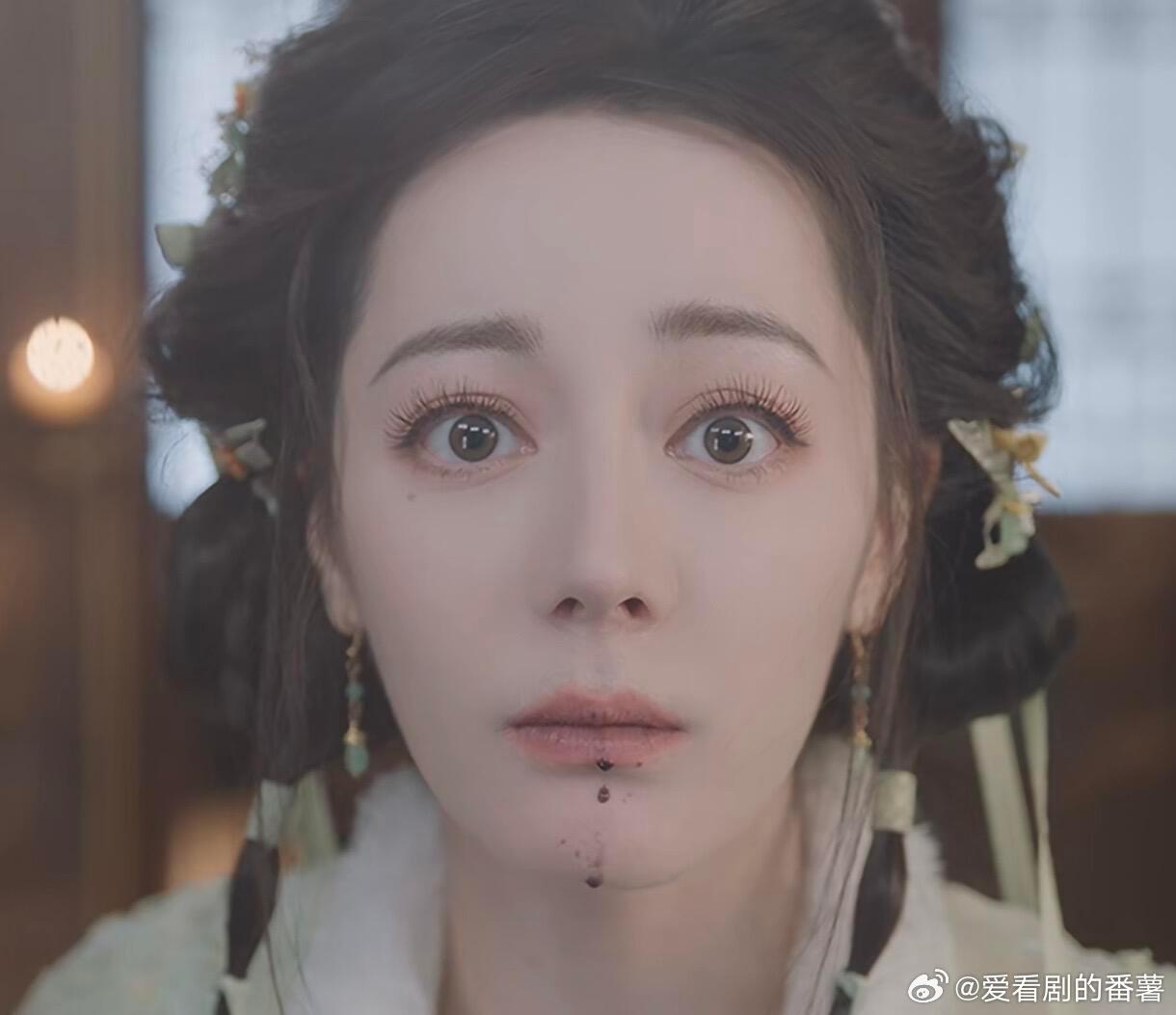 贺思慕灵主大人头像简直太美了，怼脸拍都挡不住这优越的五官白日提灯｜迪丽热巴｜迪丽