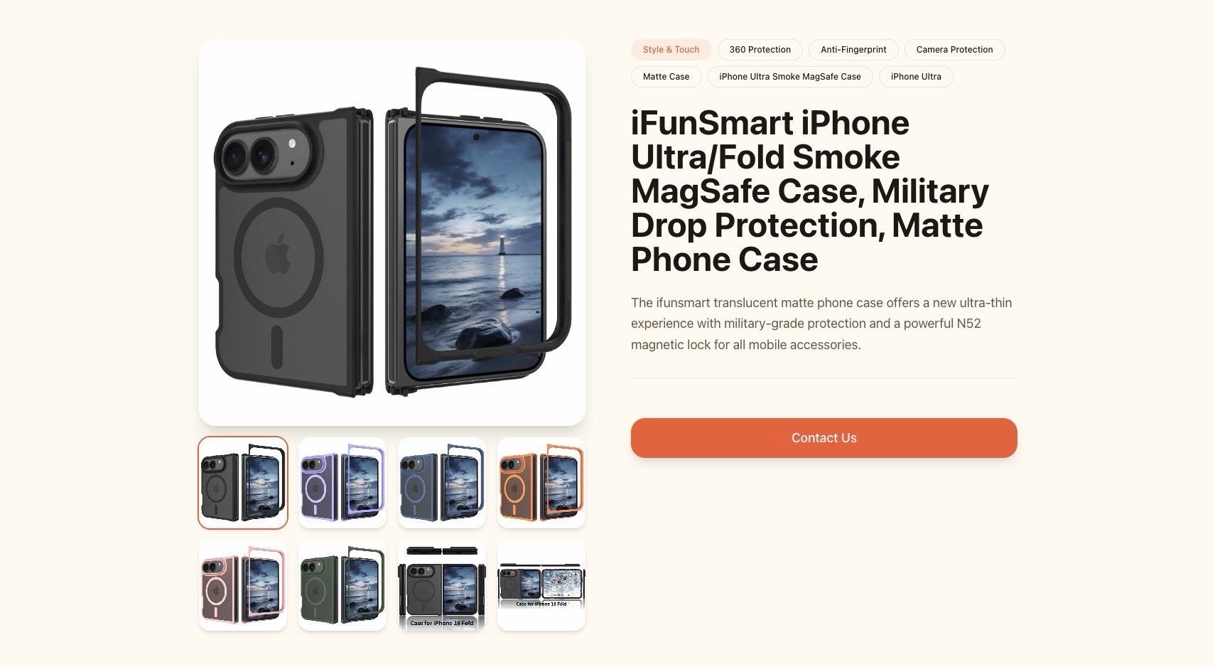 iPhoneUltra保护壳曝光不出意外的话，iPhoneUltra就是这外观了