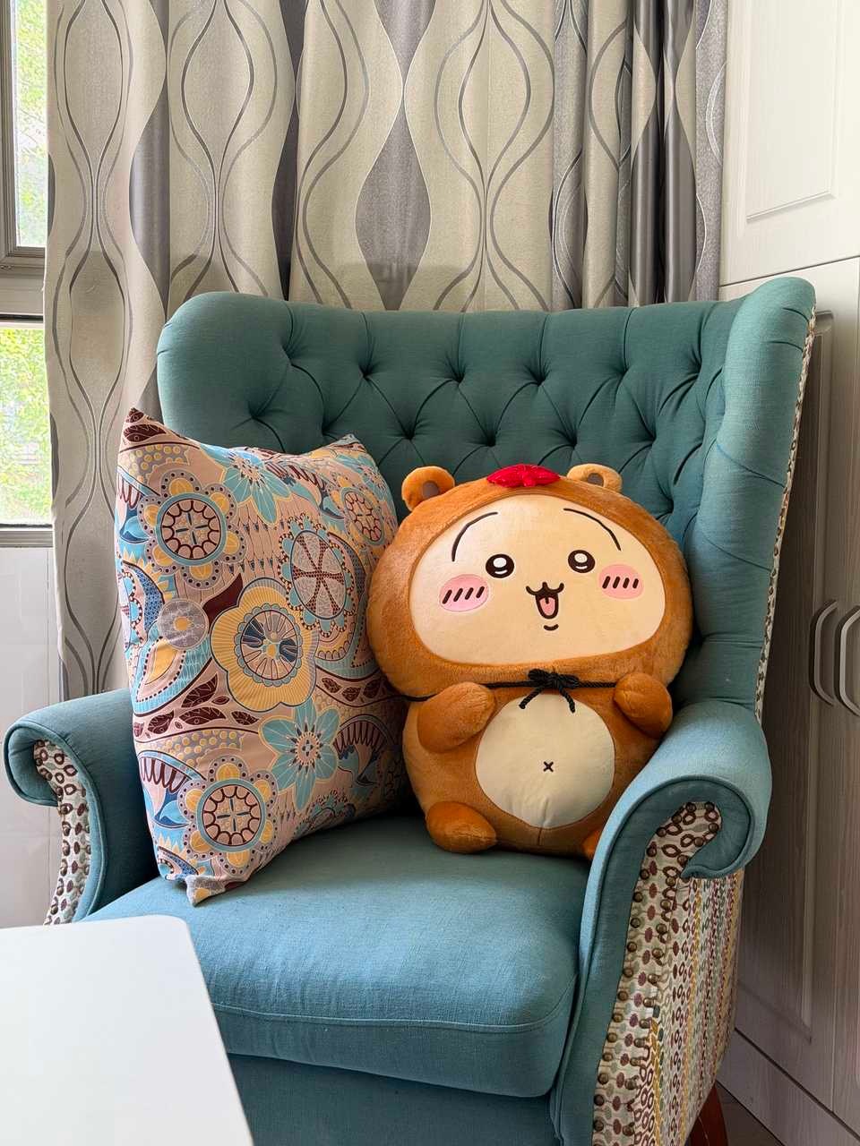 给孩子找了个大沙发。 ​​​