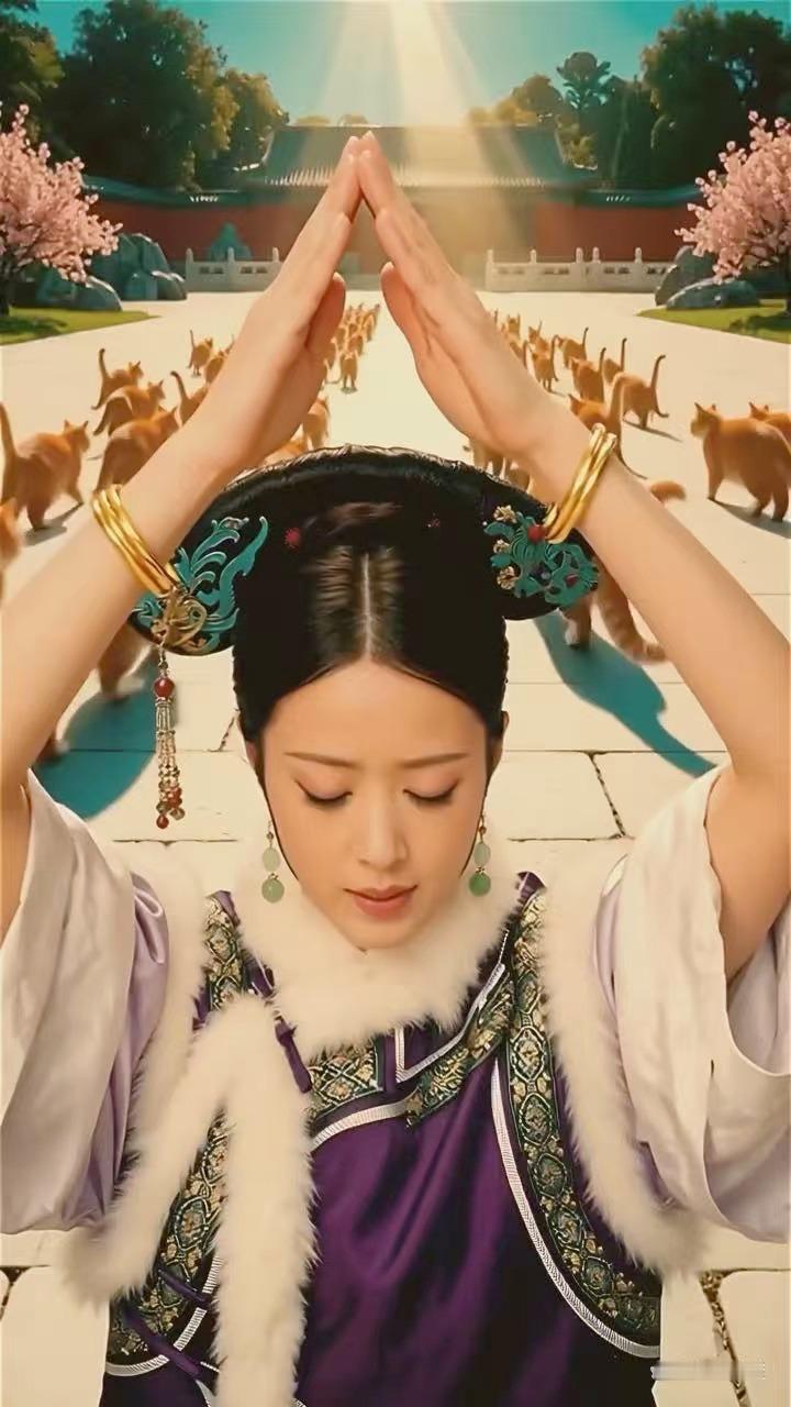 AI胖橘陈建斌单挑全球橘猫陈建斌跟橘猫打起来了？千问app的AI小剧场玩法指定有