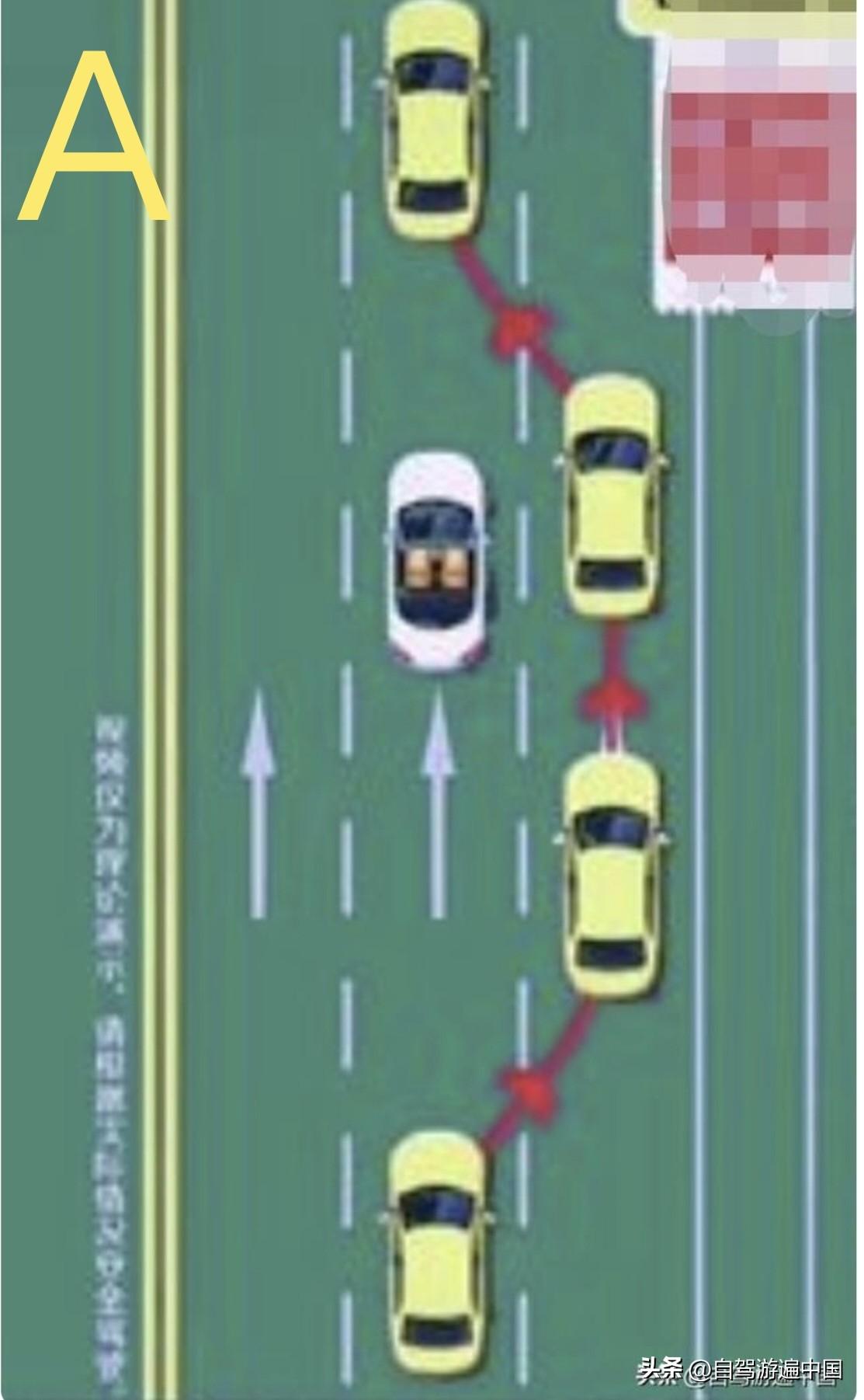难怪中国交通事故居高不下。
中国驾驶员素质堪忧。
竟然有90％以上的人不能说出超