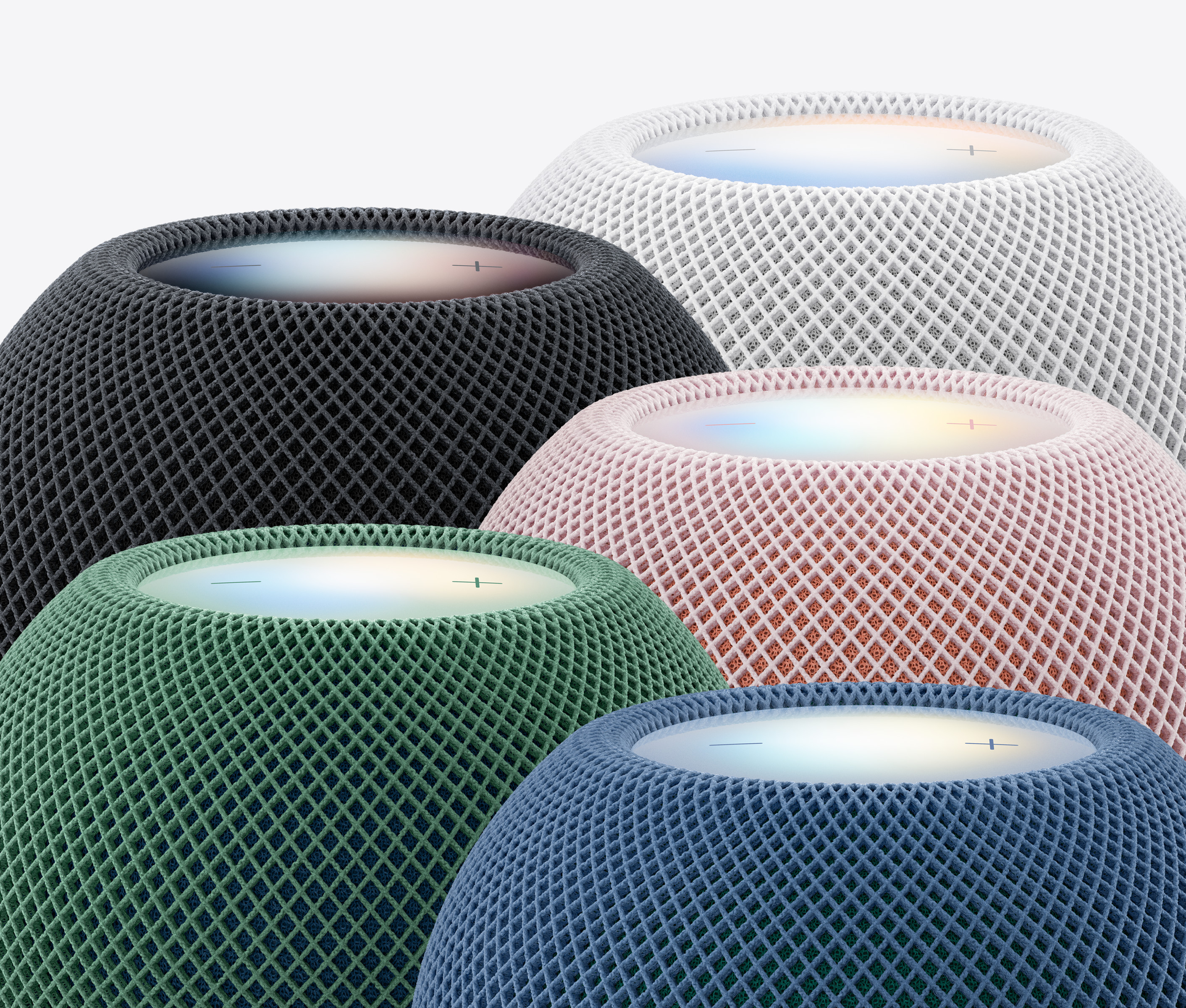 【苹果 HomePod mini 2 智能音箱发布：五种配色可选，海外支持 Si