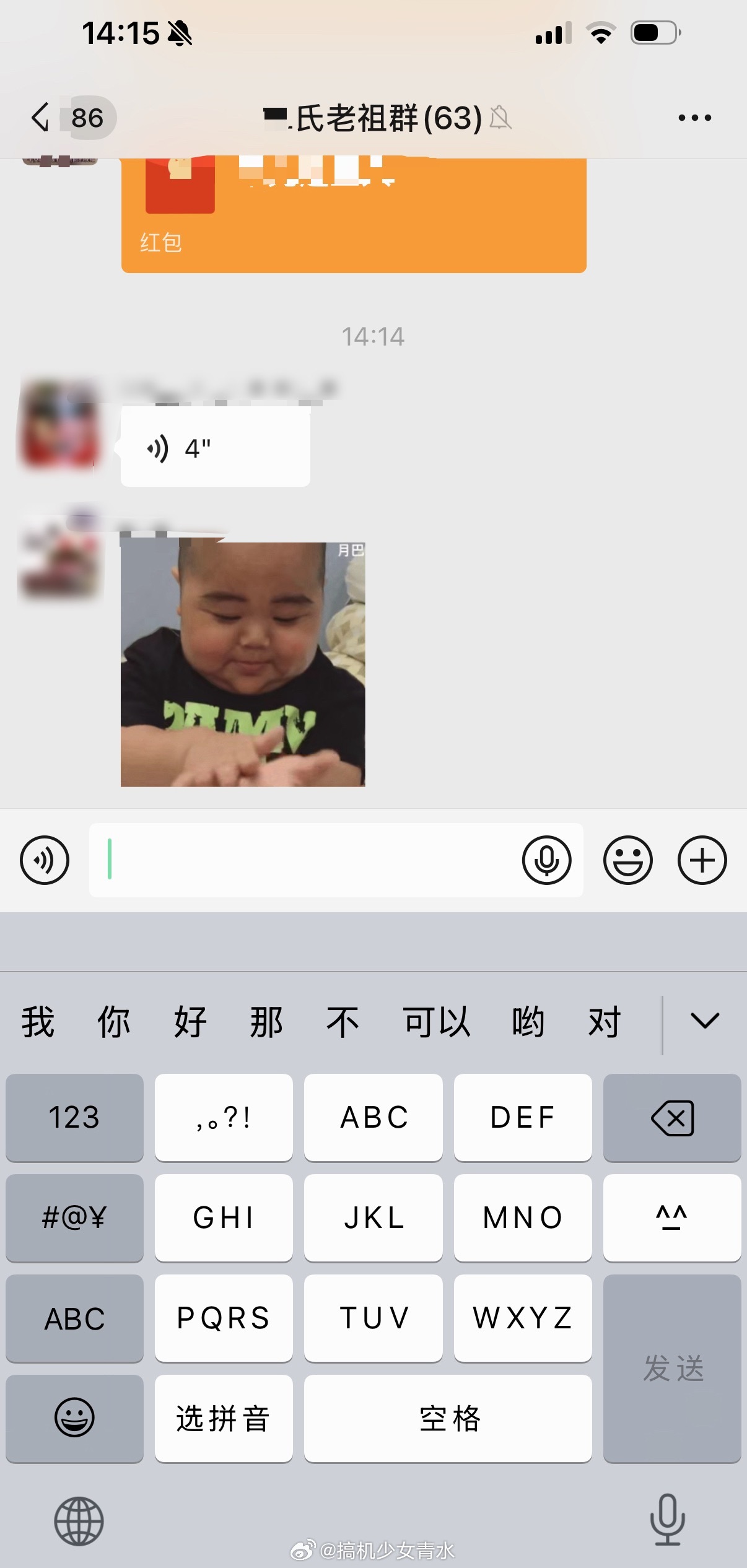 当我开发了一套族谱系统清明扫墓新建的家族群你们家族有这么多人吗 好奇💭 