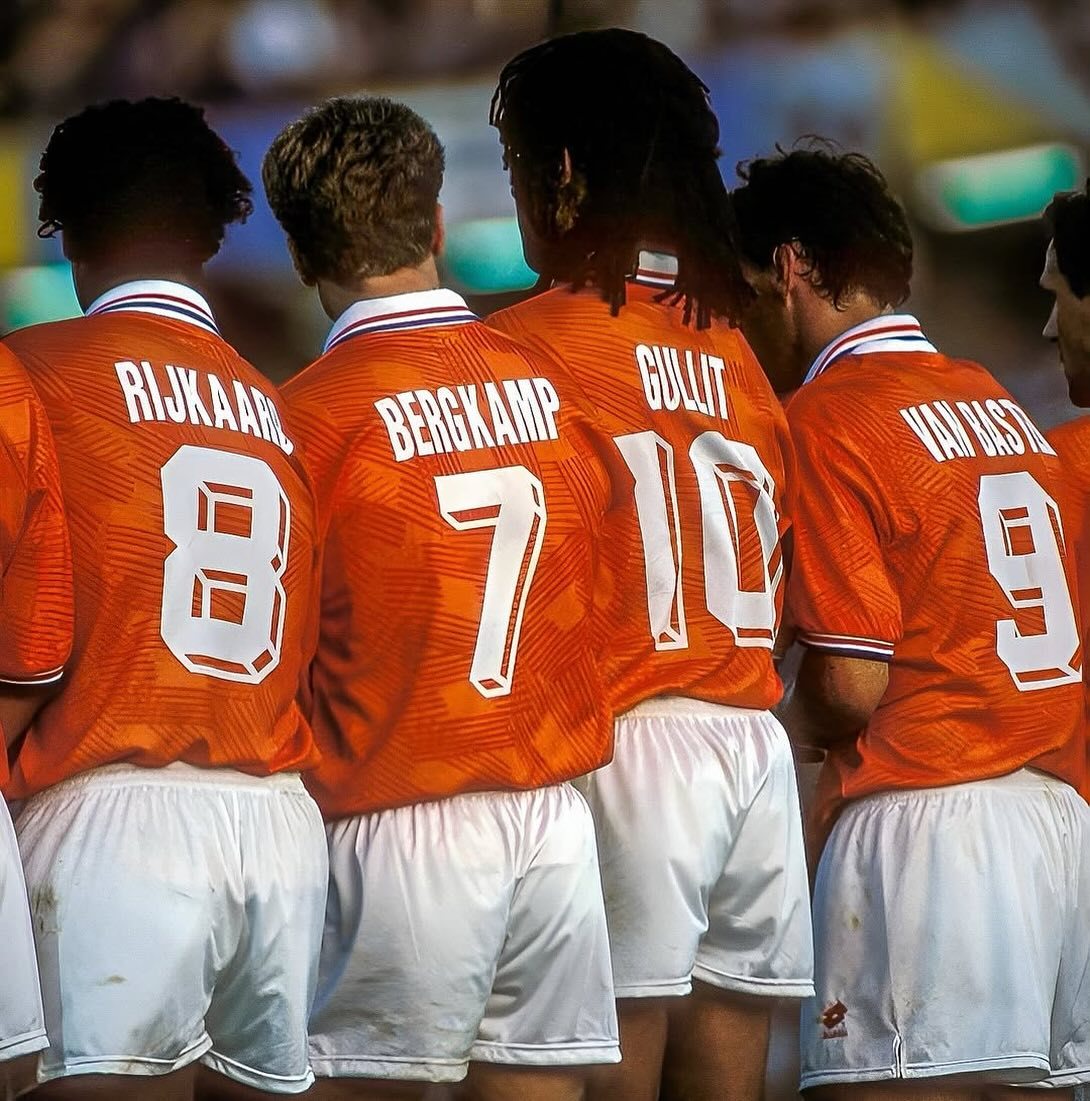 【老照片】 荷兰球迷俱乐部 Frank Rijkaard, Dennis Ber