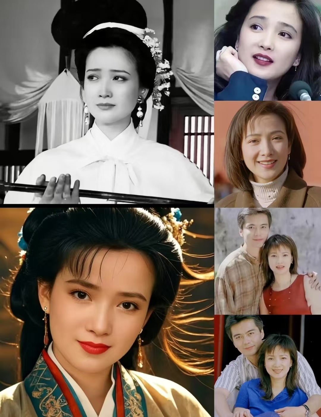 何晴父母均因脑溢血离世 真的太可惜了。这是多么美的一个绝世美人啊。她在我心里是最