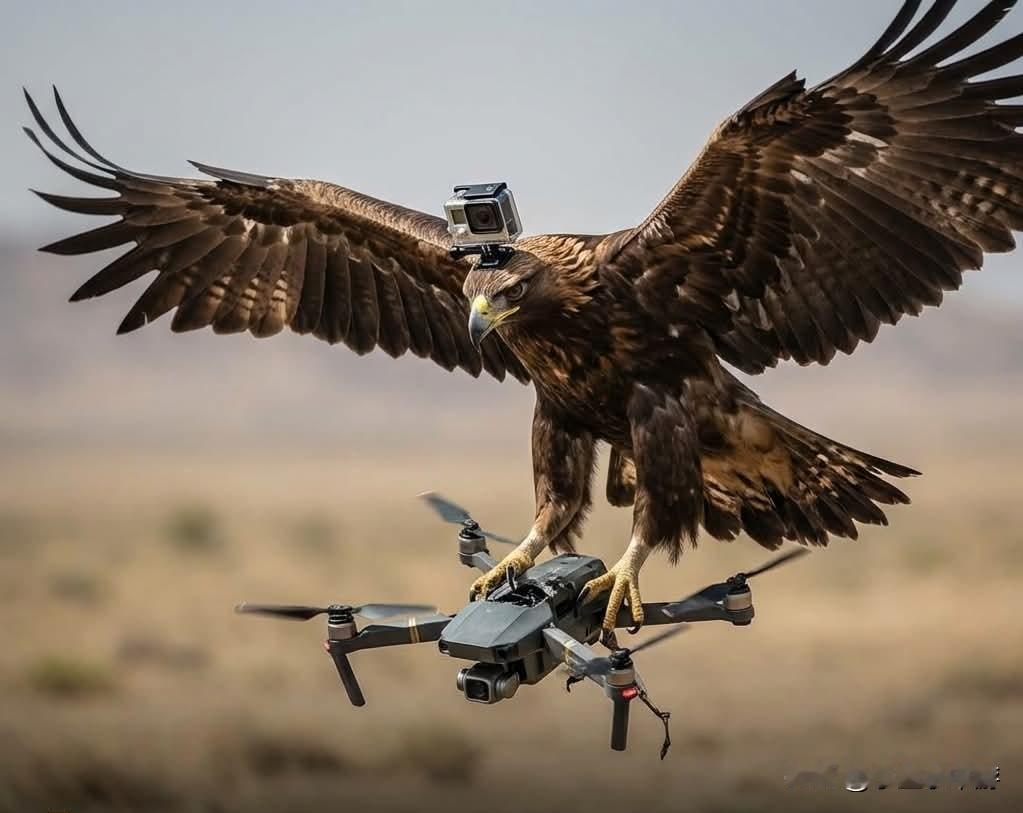真正的“空战王牌”不用充电，也不用遥控器！🦅
 
印度军方最近放大招，为了对付
