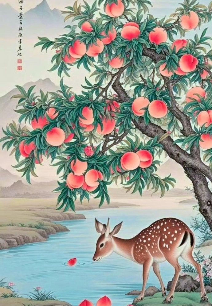 一鹿鸿运，一鹿发财，一鹿福佑，一鹿安康🦌🦌🦌运势