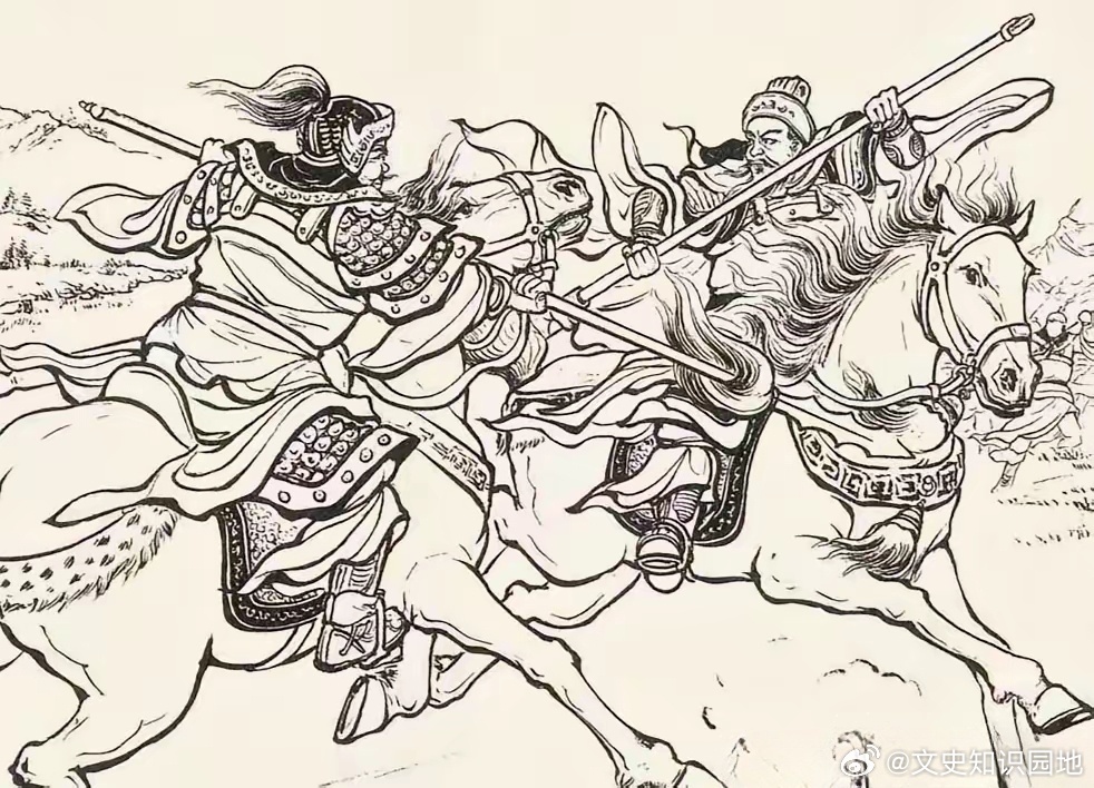三国 “谁可擒之？”两军交战阵势对圆，双方主帅先相互致以亲切的问候，然而话不投机