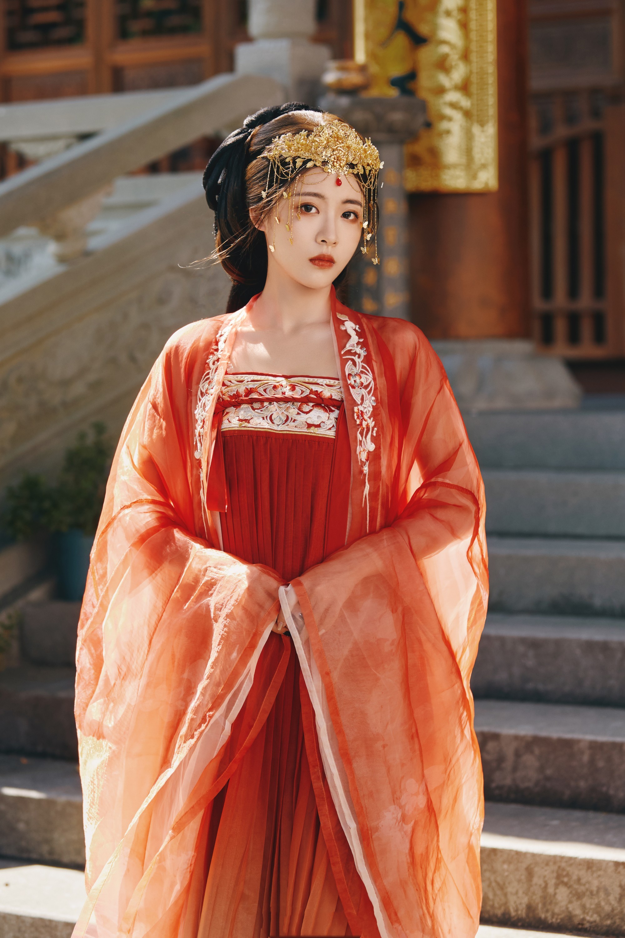 孙芮迷人古风穿搭大赏 ​​​