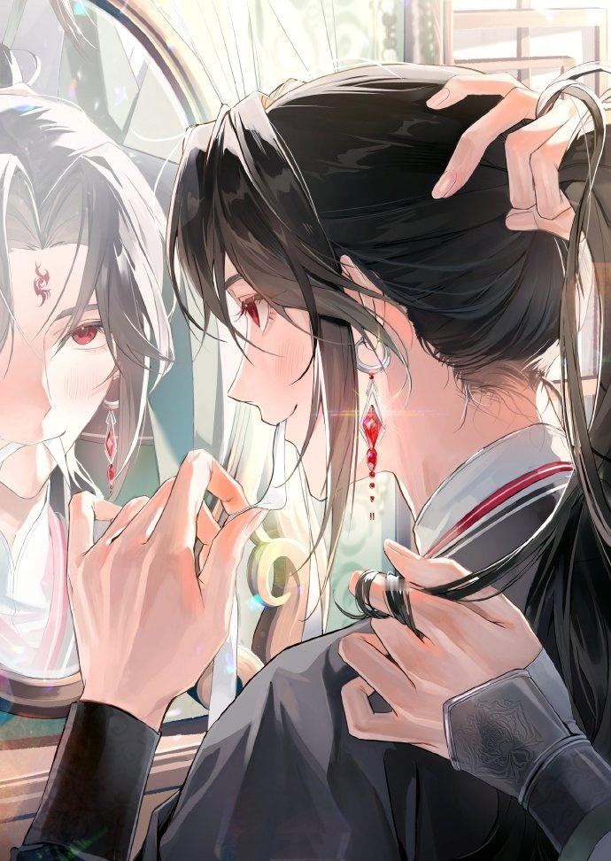 #人渣反派自救系统# 马尾冰少年感十足，过分帅气了！[憧憬][憧憬]x：pota