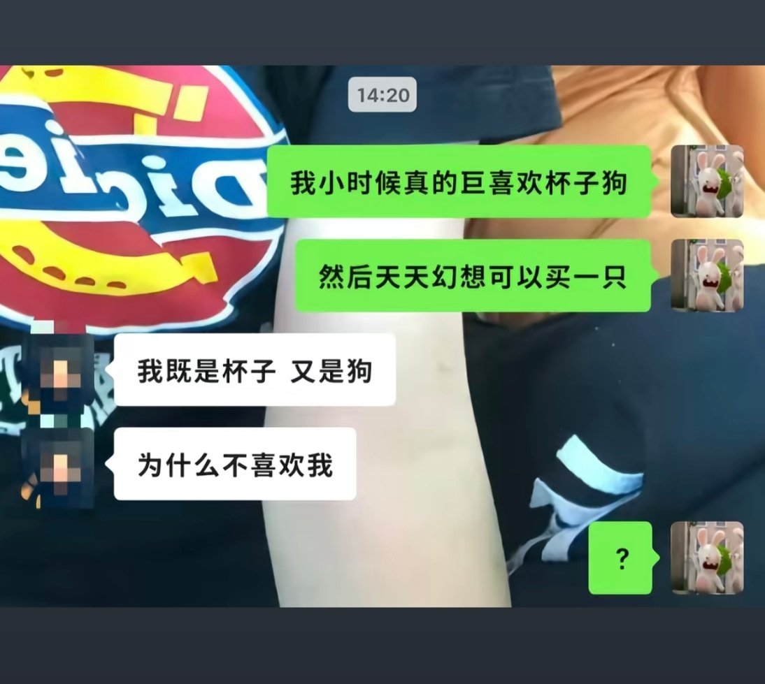 我记得那玩意不叫杯子狗吧人家叫茶杯犬 
