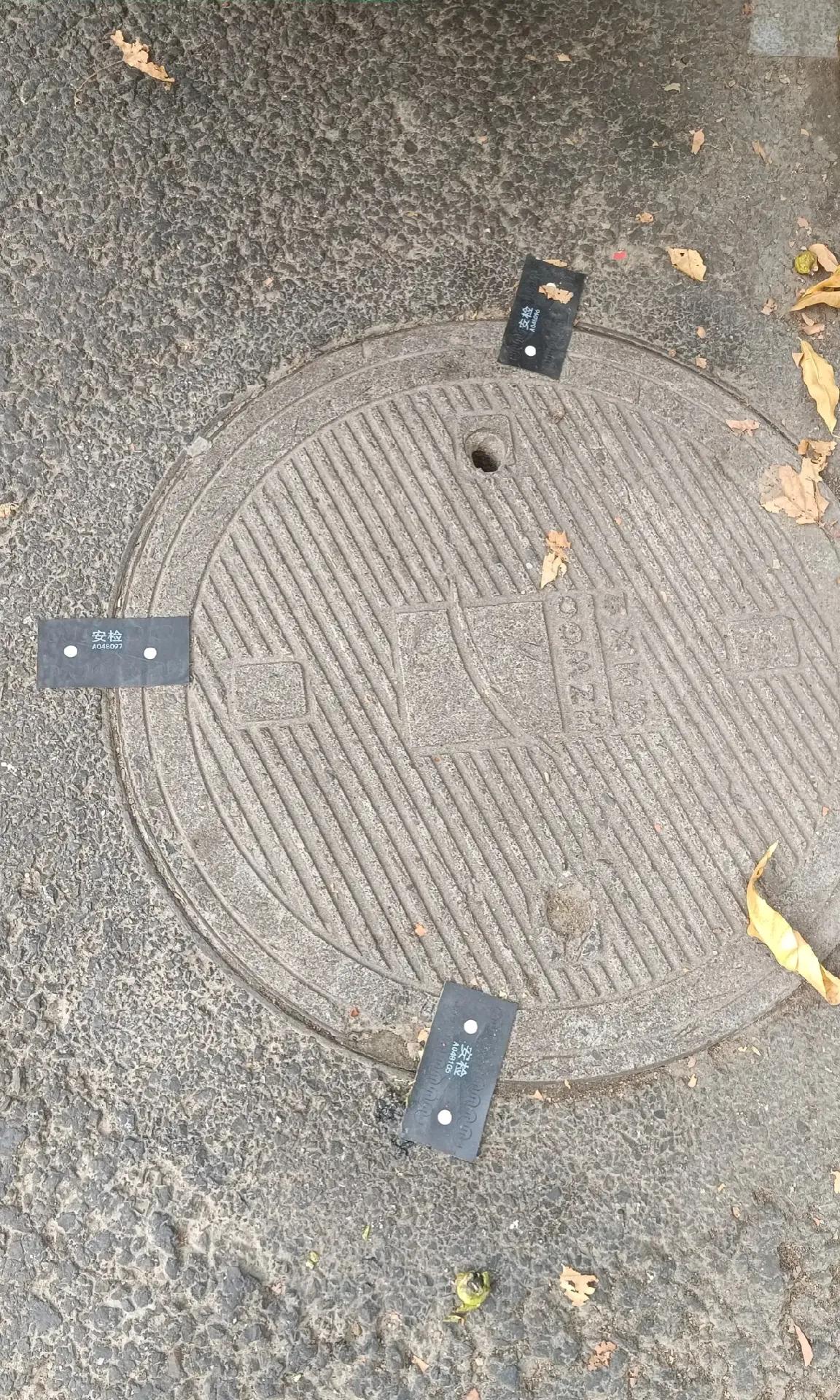 杭州井盖，遥遥领先！
现在看啥都像华为呢[捂脸][灵光一闪]