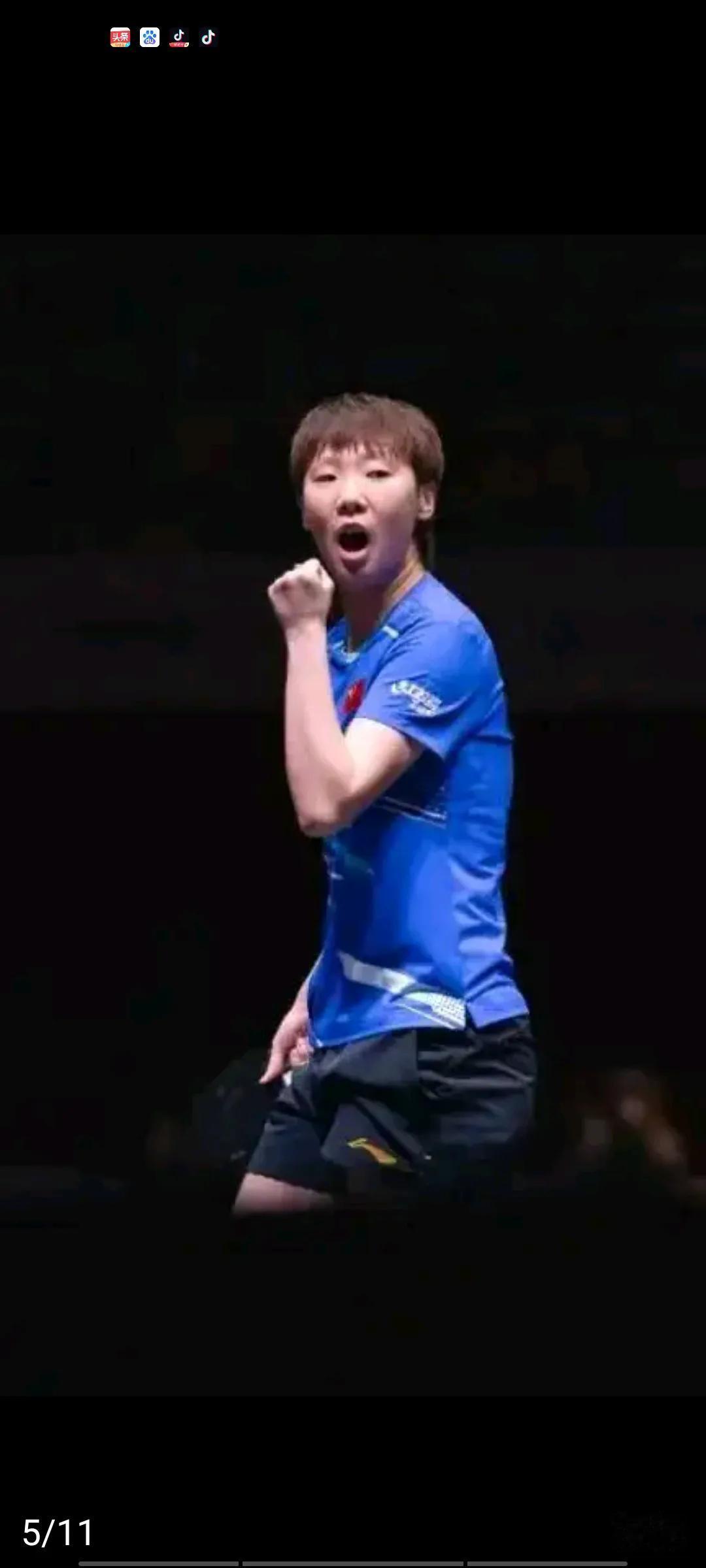 王曼昱4比0战胜张本美和，挺进半决赛，下一场她将与陈幸同争夺一个决赛席位。今天的