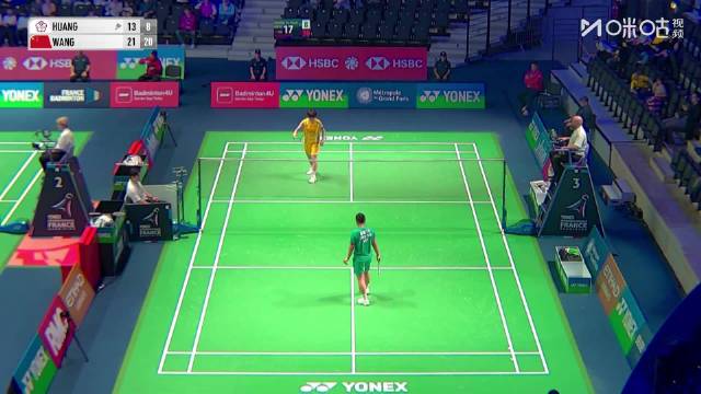 #王祉怡2比0黄宥薰##王祉怡法国赛开门红# 🏸2026法国羽毛球公开赛女单1/16赛