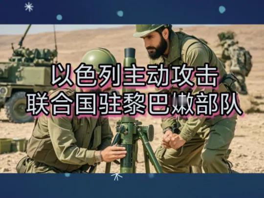 【以色列部队向联合国军开火，造成人员和财产损伤】

以色列这是要与全世界人民为敌