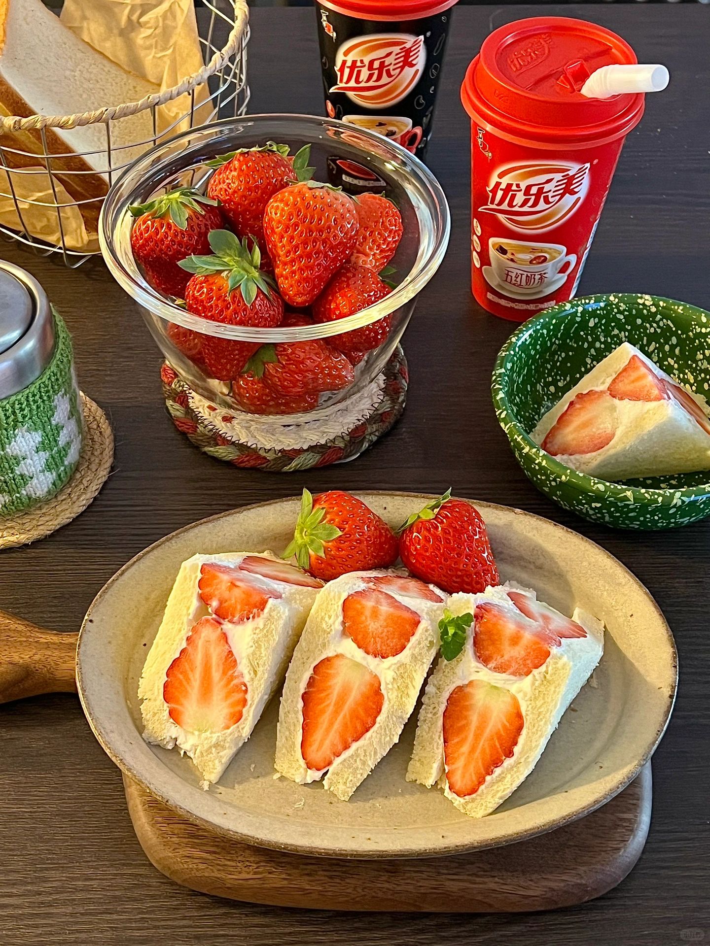 breakfast❄️聖誕12月是甜甜暖暖的红色~