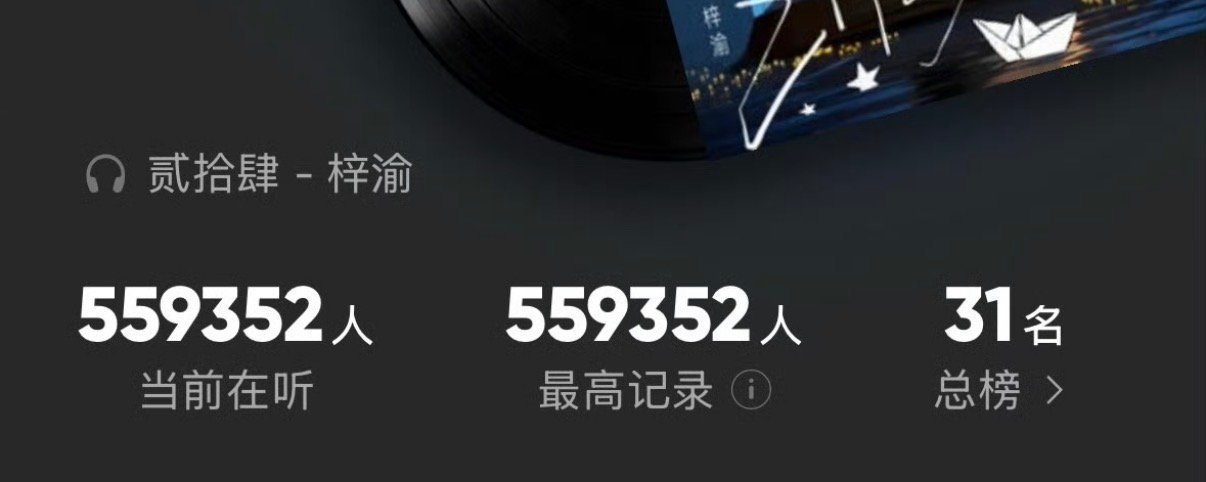 梓渝新歌贰拾肆热度梓渝我保证你是创作天才 梓渝新歌《贰拾肆》 热度 
