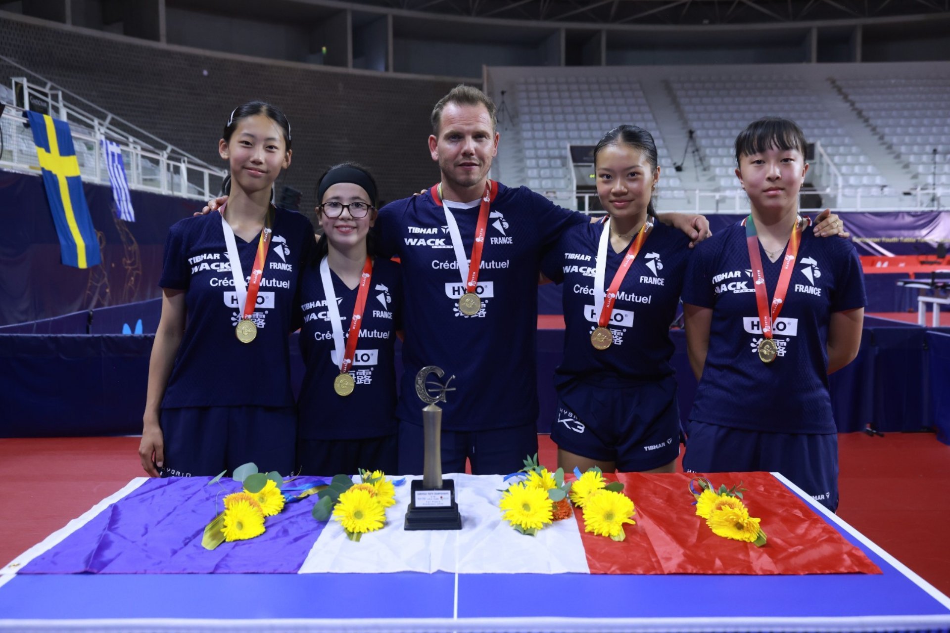 2026欧青赛法国队U19女团冠军🥇U15女团冠军🥇U19男团冠军🥇U15
