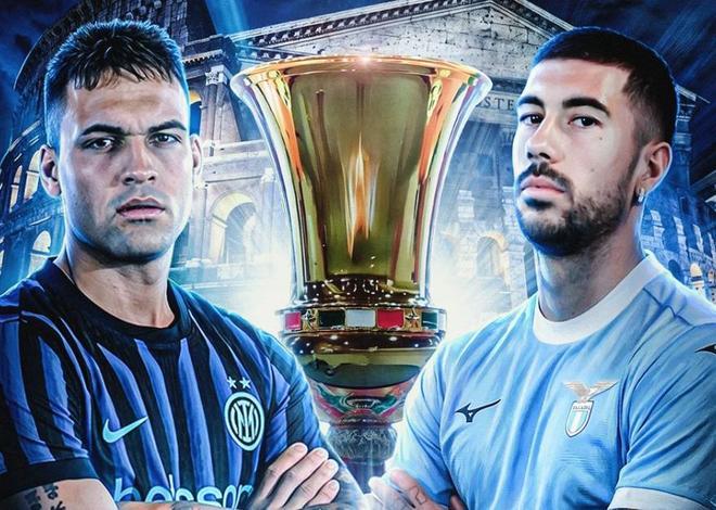 根据统计，这将是国米与拉齐奥第二次在意大利决赛中交手，两队此前唯一一次会师意大利