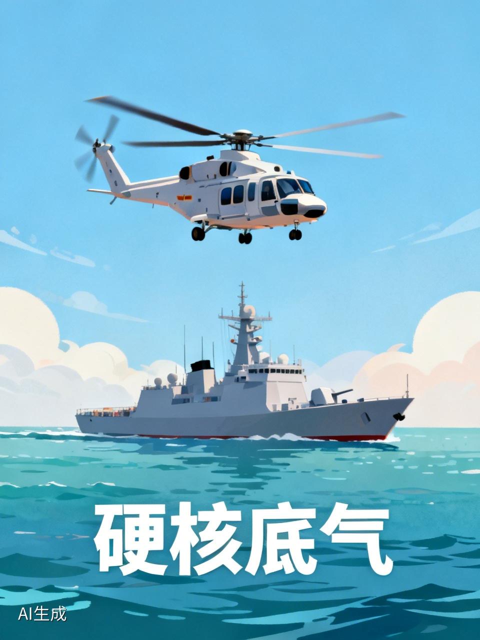 燃！直-10直接飞到荷兰护卫舰头顶，这压迫感拉满！
 
东部战区这波操作，看得我