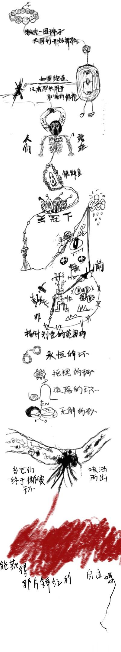 INFJ15203｜分享您好！这里想分享前段时间状态很差时“画”的句子，因为手越
