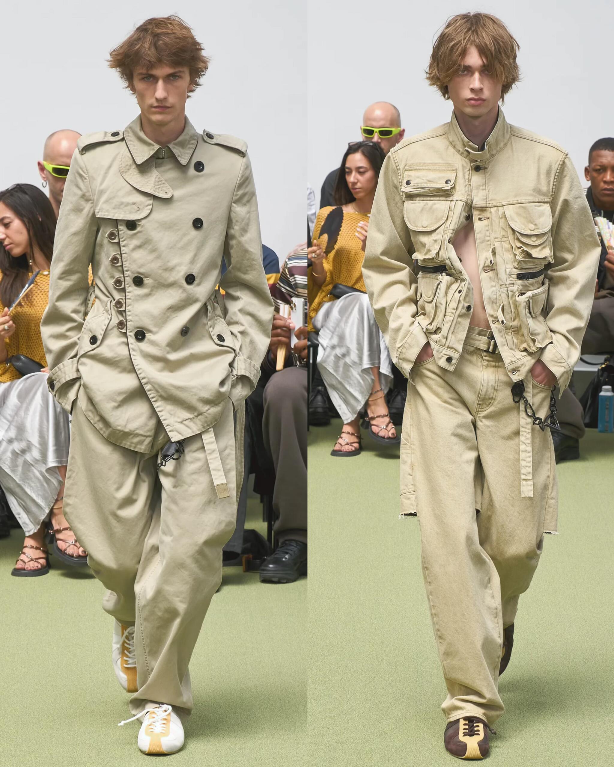 Sacai 2027春夏男装本季主题为 “THE NEW CLASSICS”。阿