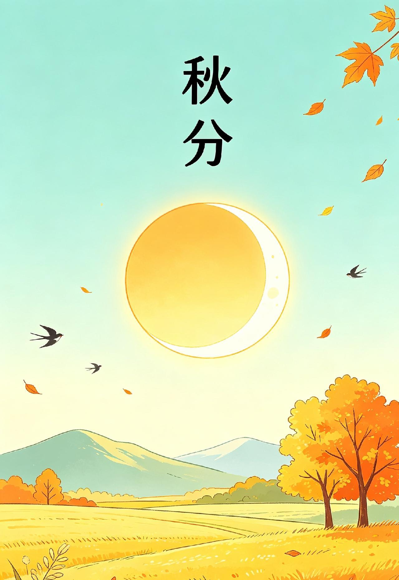 秋分这个节气，太阳不争不抢，白天黑夜各分一半。老辈人传下来的七点实在理儿，说的全