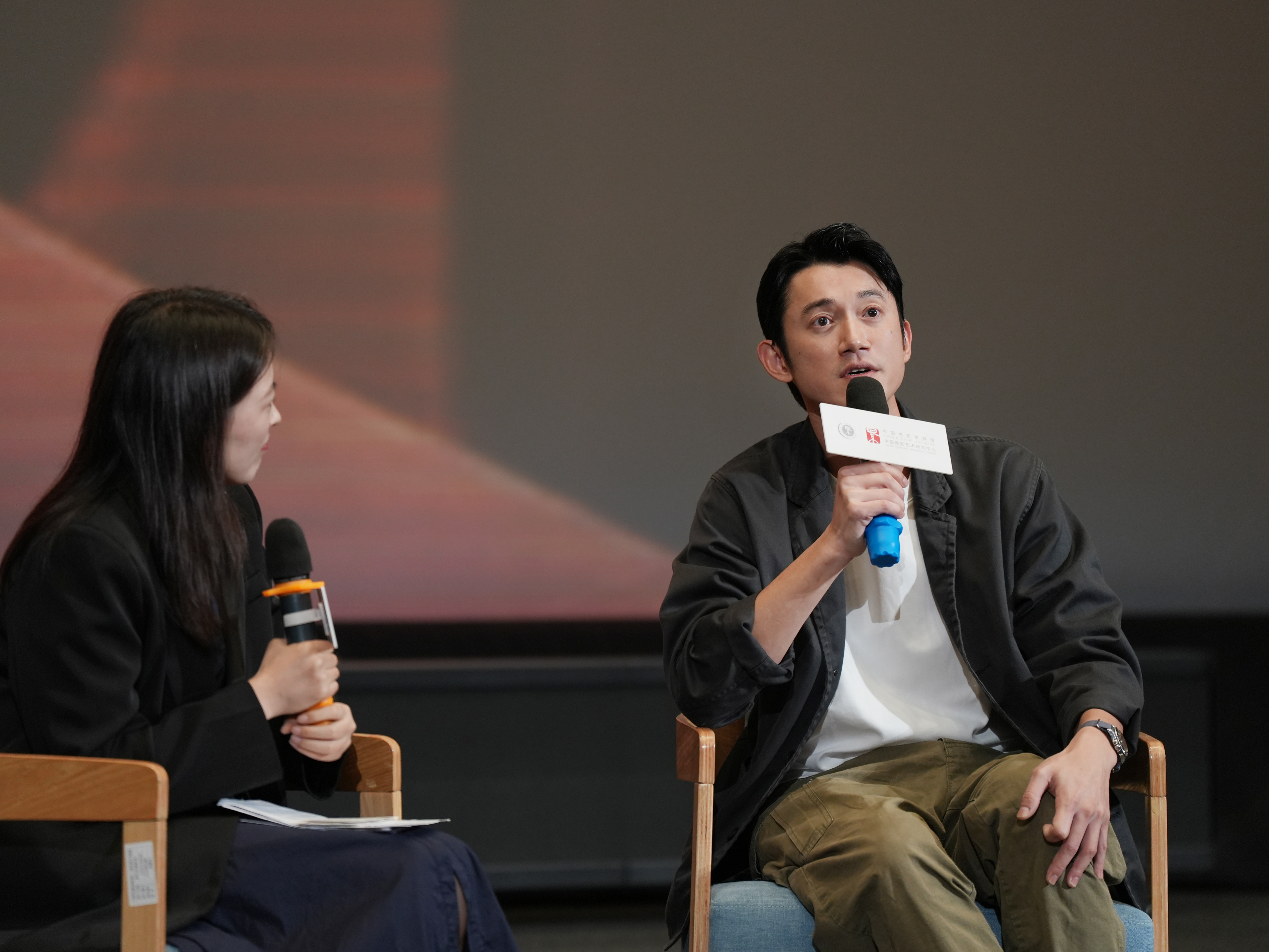 吴慷仁电影资料馆映后畅聊 9月24号，出席北京电影资料馆《富都青年》放映会。映后