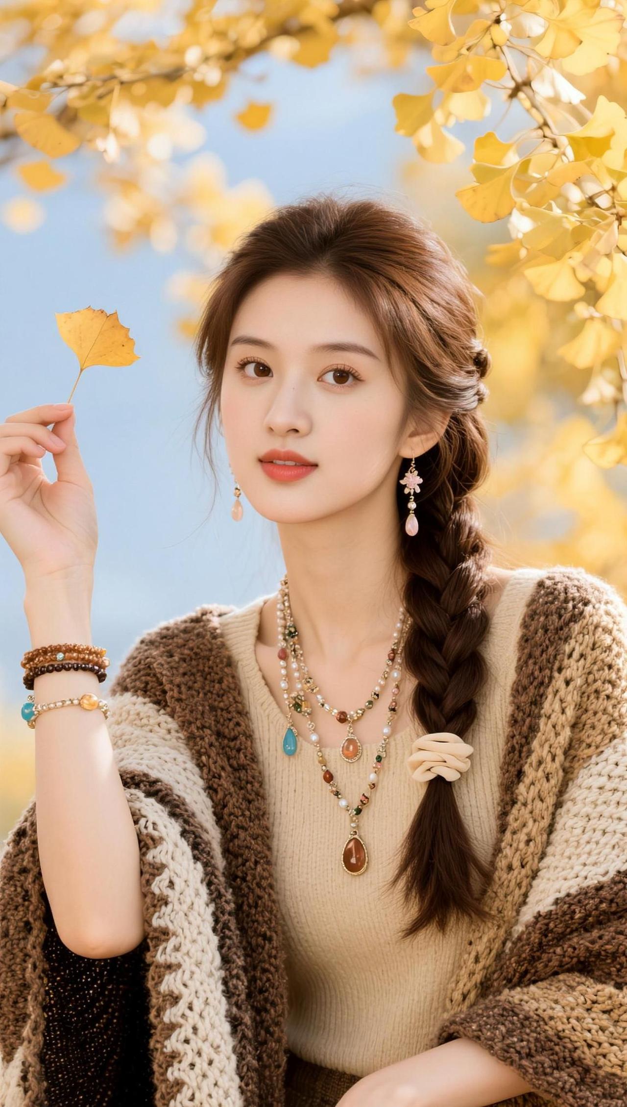 AI秋日氛围感写真 抖音ai创作