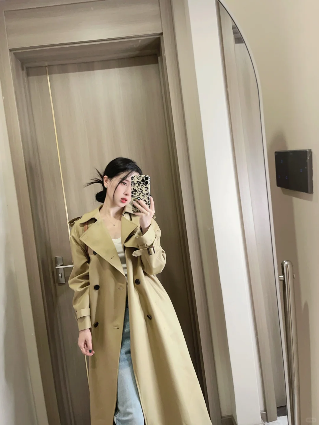 小个子的经典风衣～