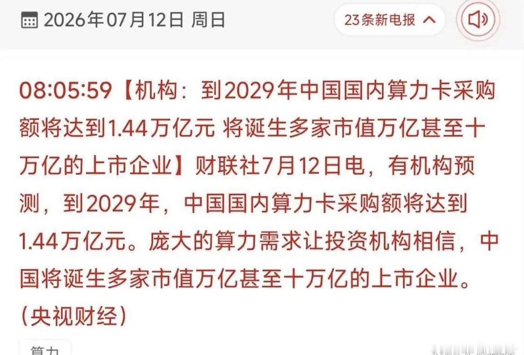 万亿规模不是凭空估算，是全行业需求彻底爆发的结果。大模型训练迭代、自动驾驶仿真、