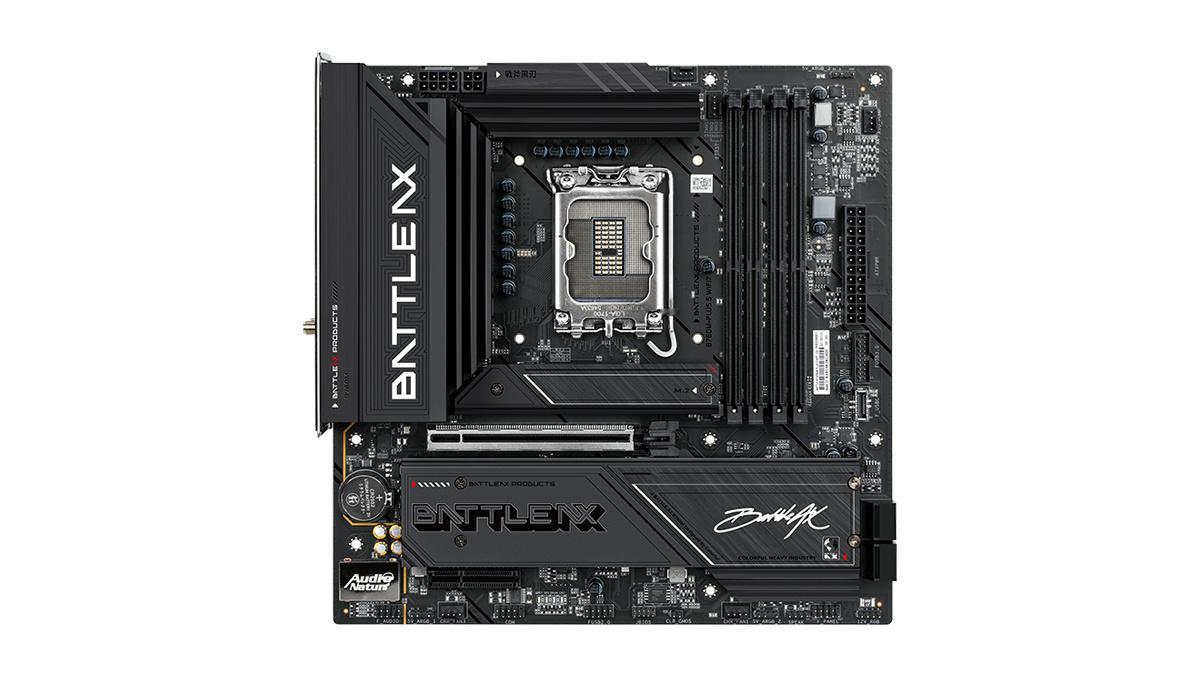 七彩虹带来BATTLE-AX B760M-PLUS S WIFI7 V20主板：