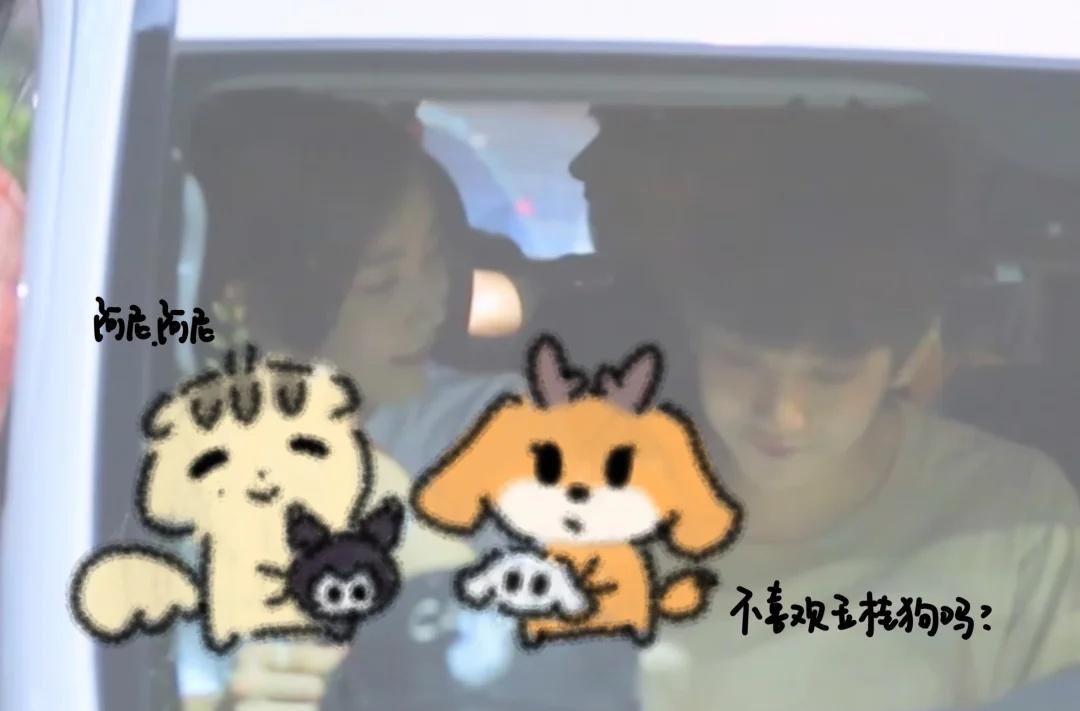 🐰🦌哈尼咻｜被偶遇了🛍️
产产真的让我很幸福