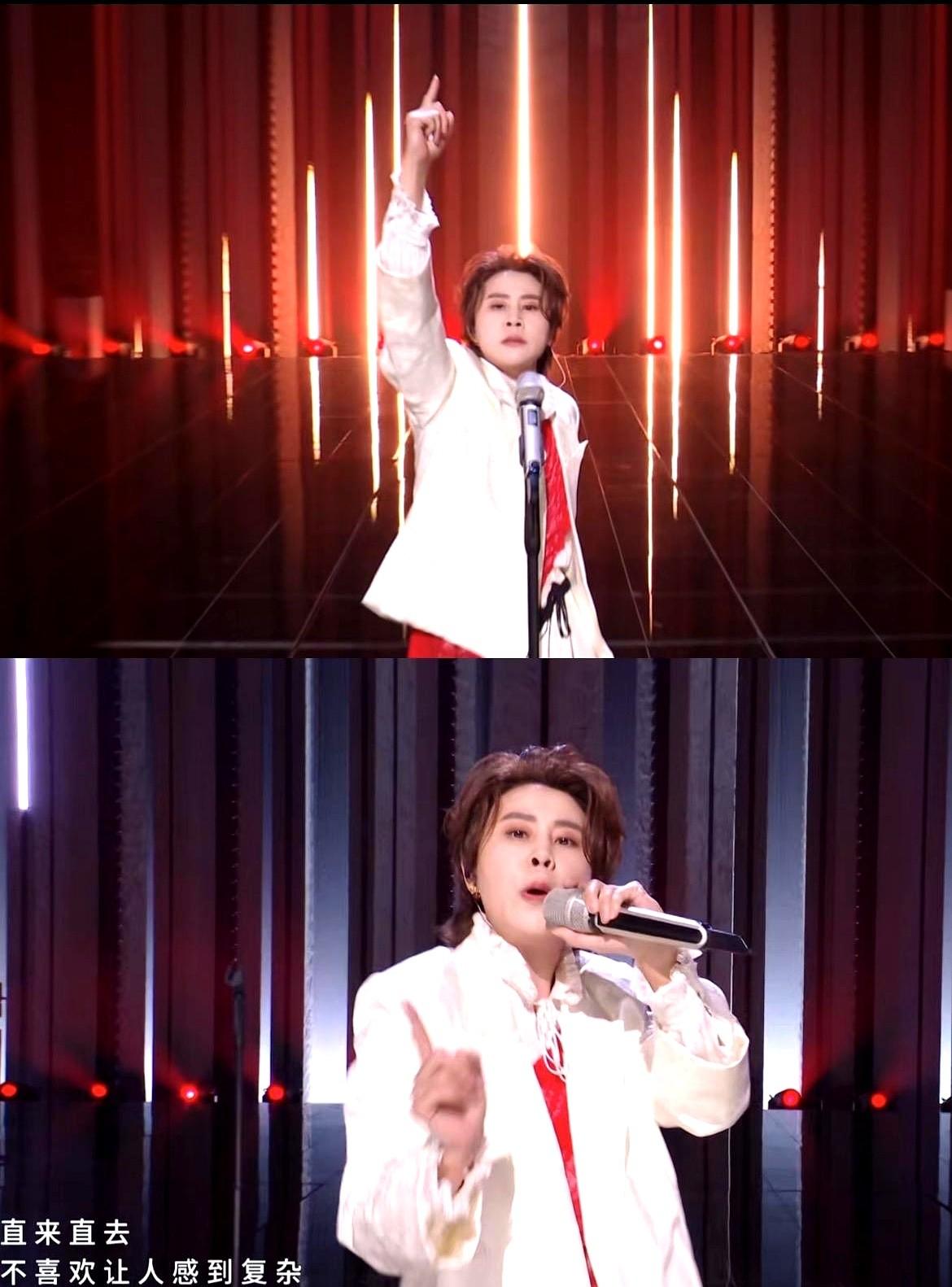 王濛在《乘风2026》直播现场直接“挂脸”了。

初舞台对决越南选手庄法，评委倪